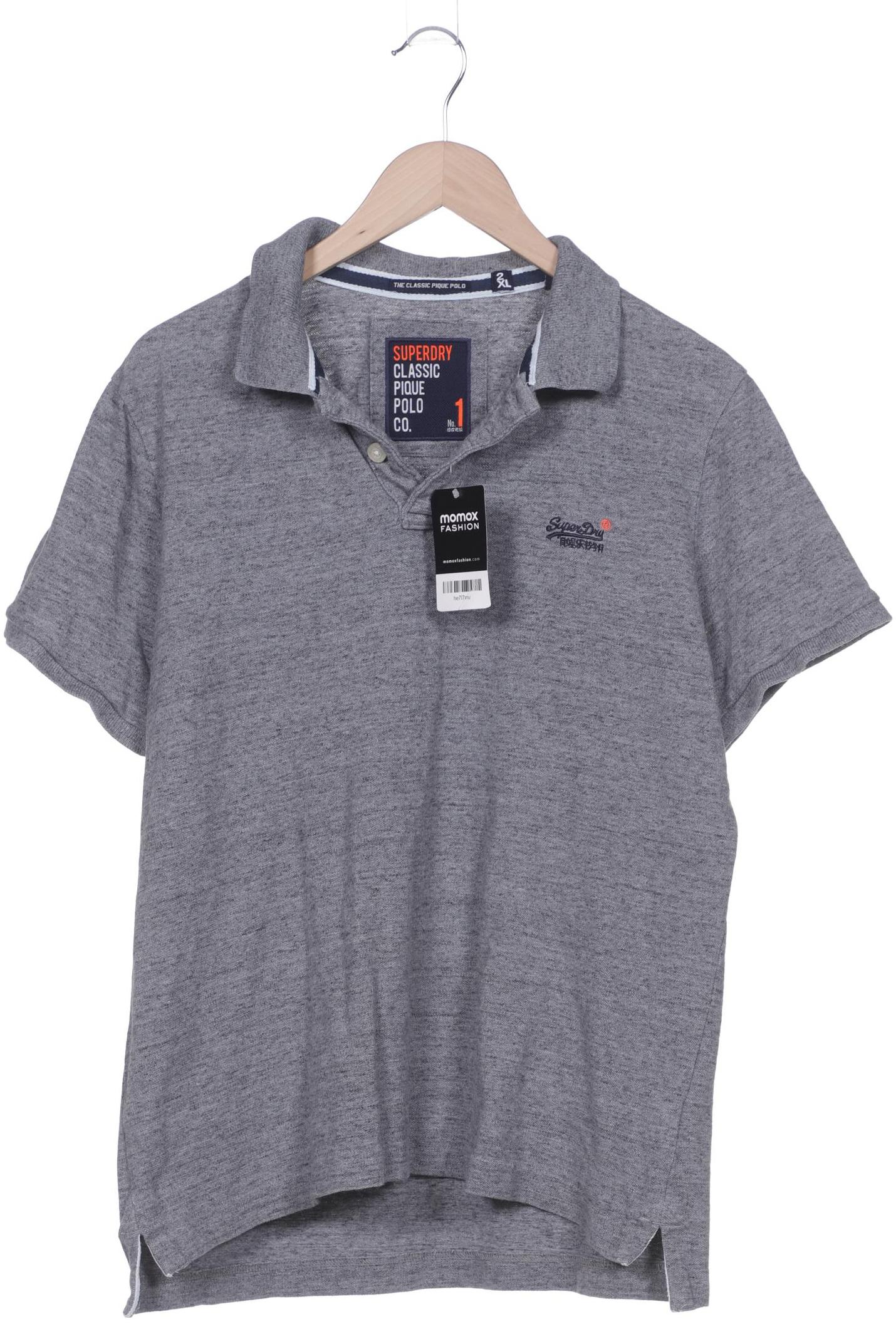 

Superdry Herren Poloshirt, grau, Gr. 56