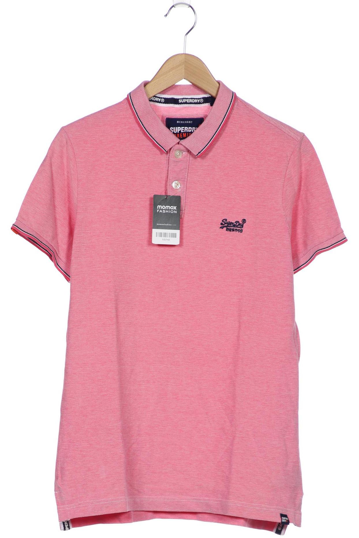 

Superdry Herren Poloshirt, pink