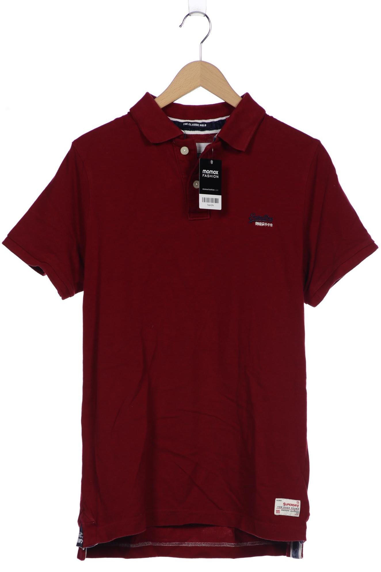 

Superdry Herren Poloshirt, bordeaux, Gr. 56