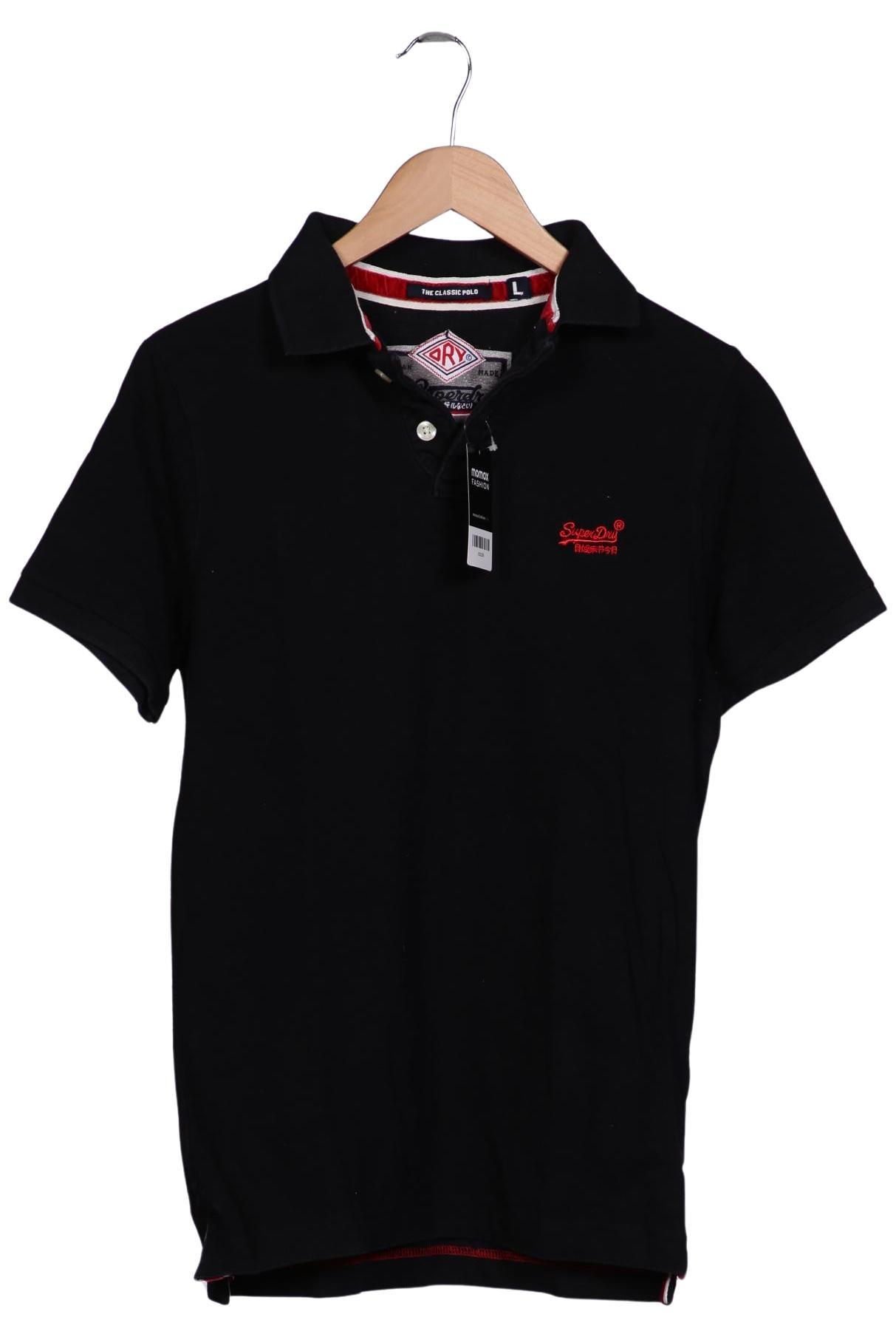 

Superdry Herren Poloshirt, schwarz, Gr. 52