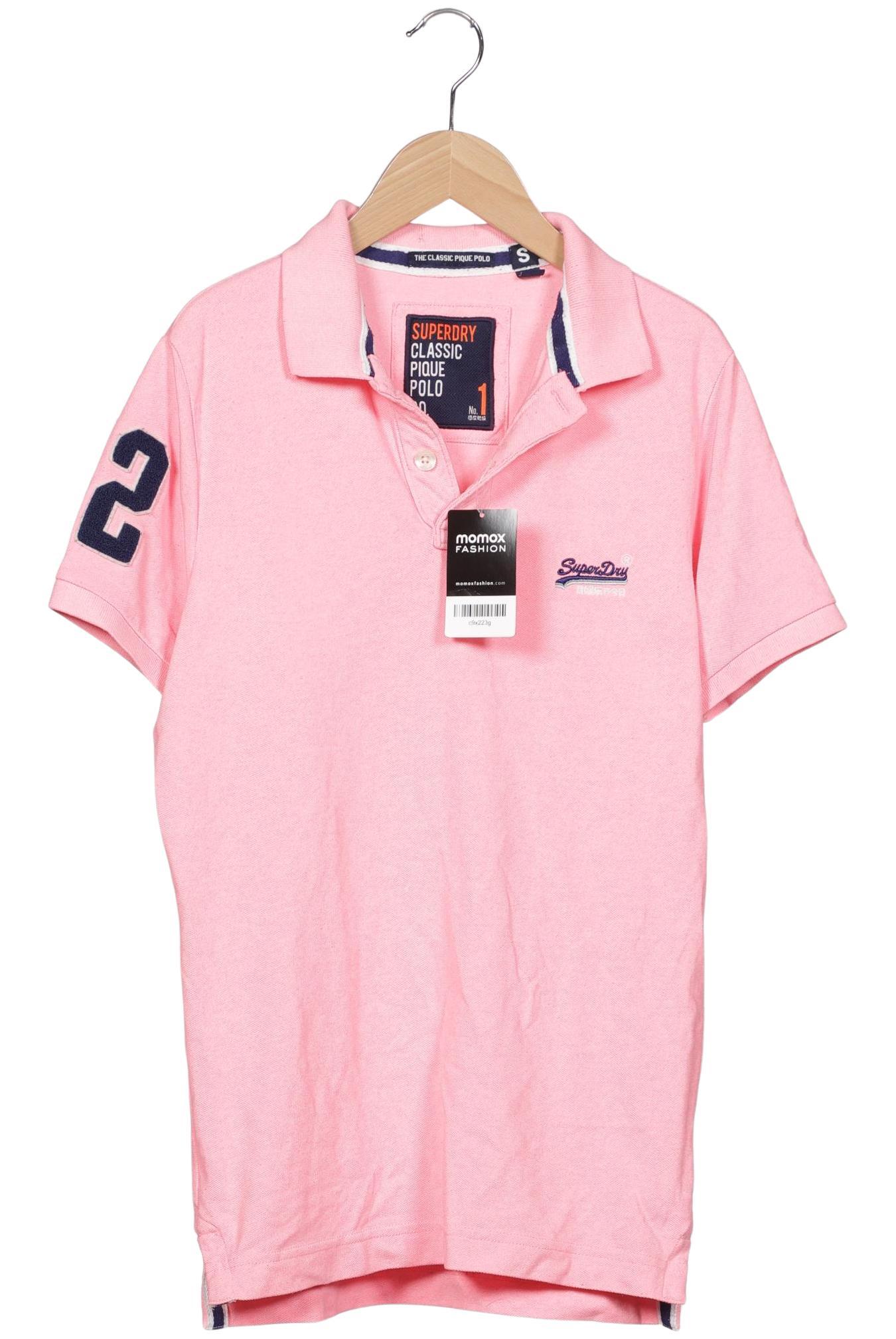 

Superdry Herren Poloshirt, pink, Gr. 46
