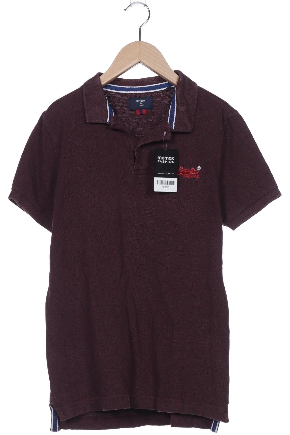 

Superdry Herren Poloshirt, bordeaux, Gr. 46