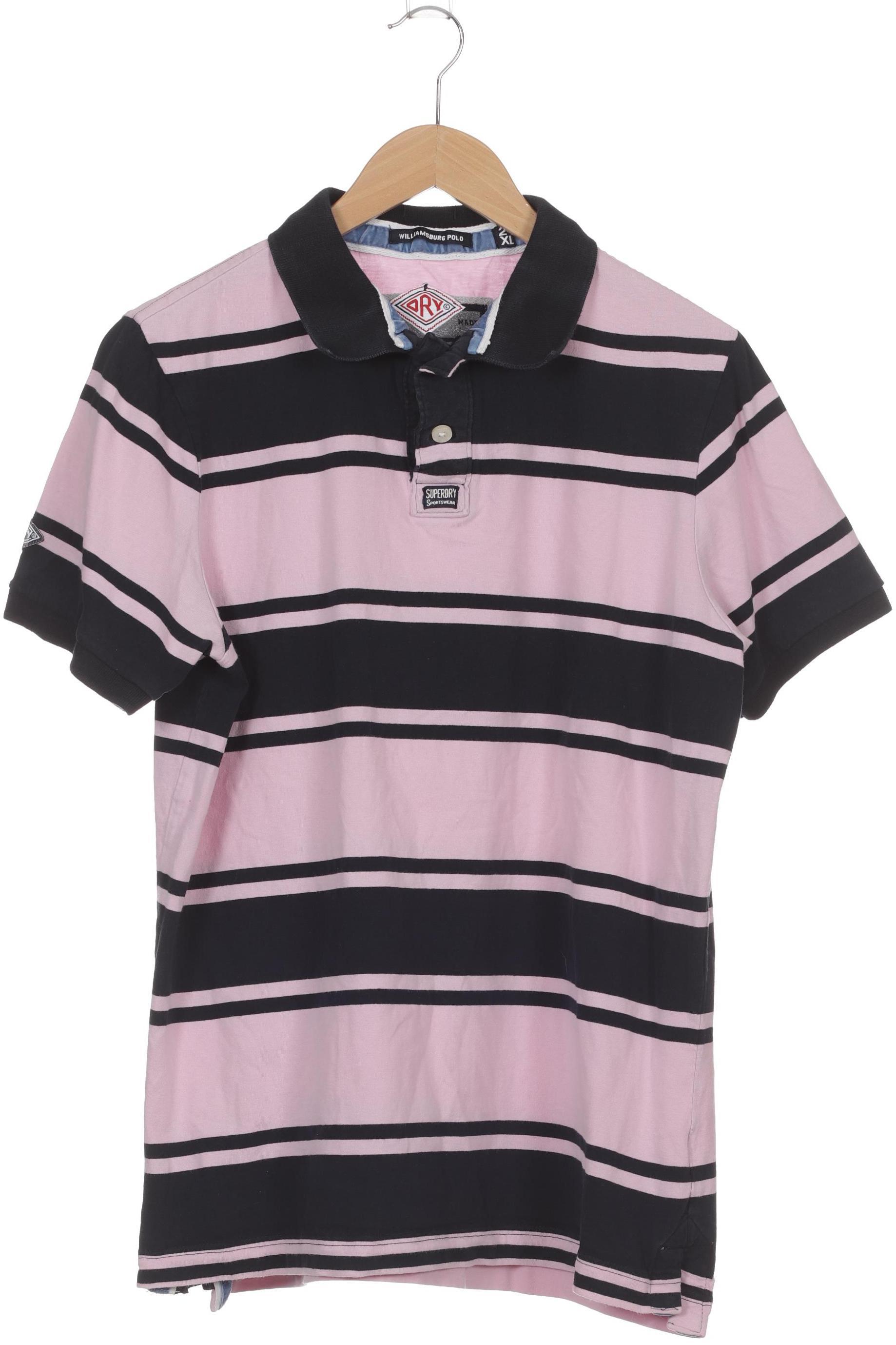 

Superdry Herren Poloshirt, pink, Gr.