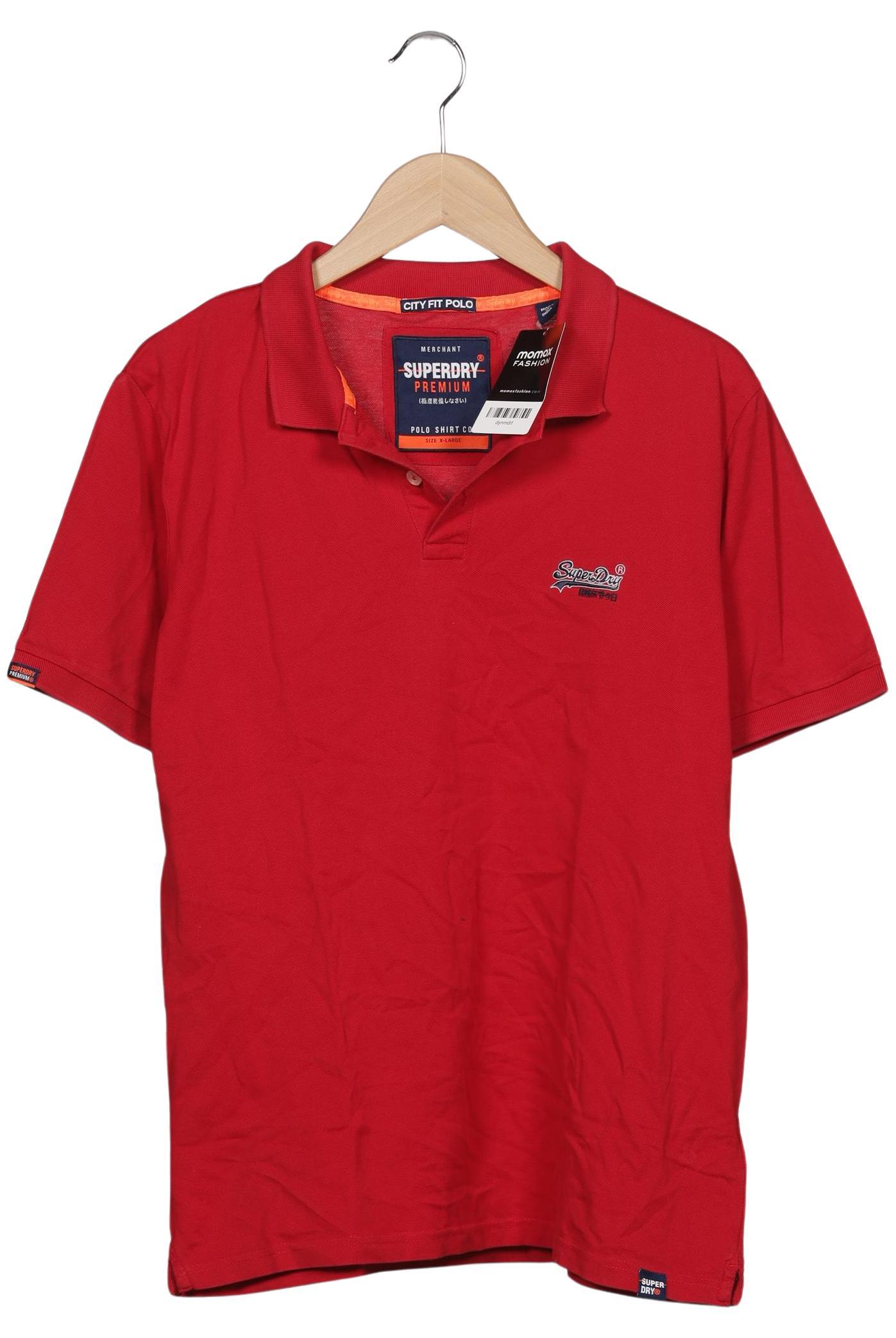 

Superdry Herren Poloshirt, rot, Gr. 54
