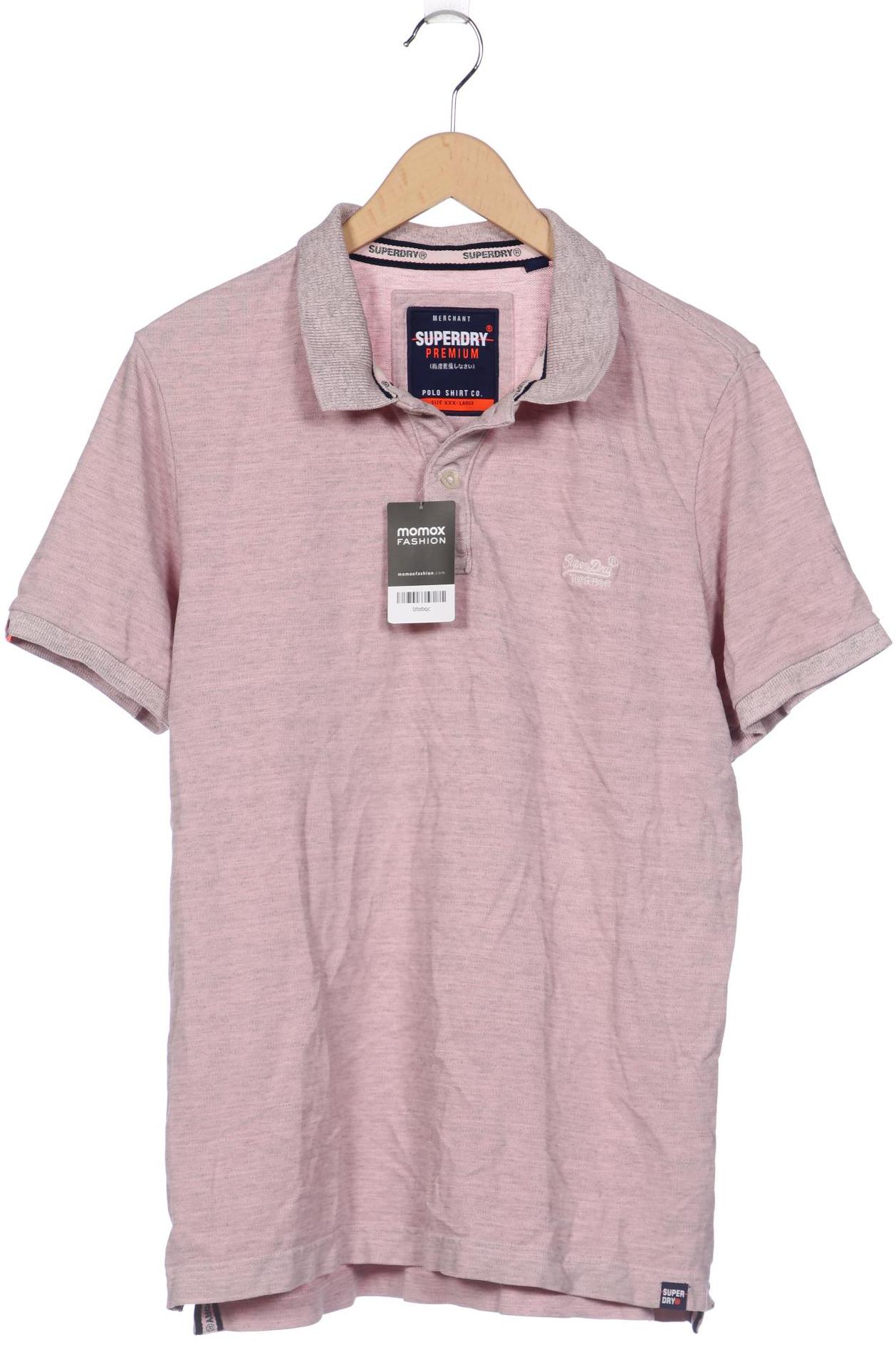 

Superdry Herren Poloshirt, pink