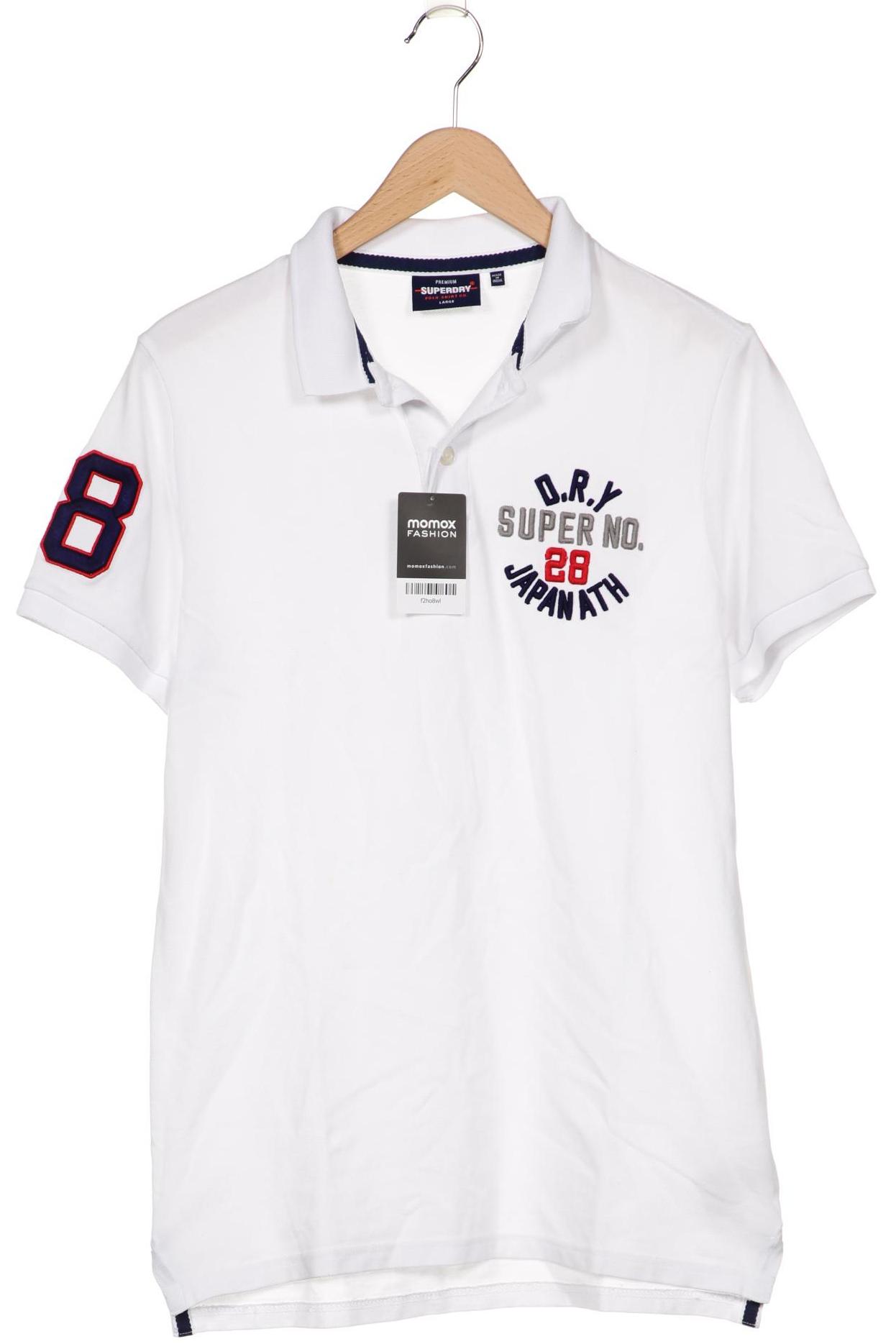

Superdry Herren Poloshirt, weiß, Gr. 52