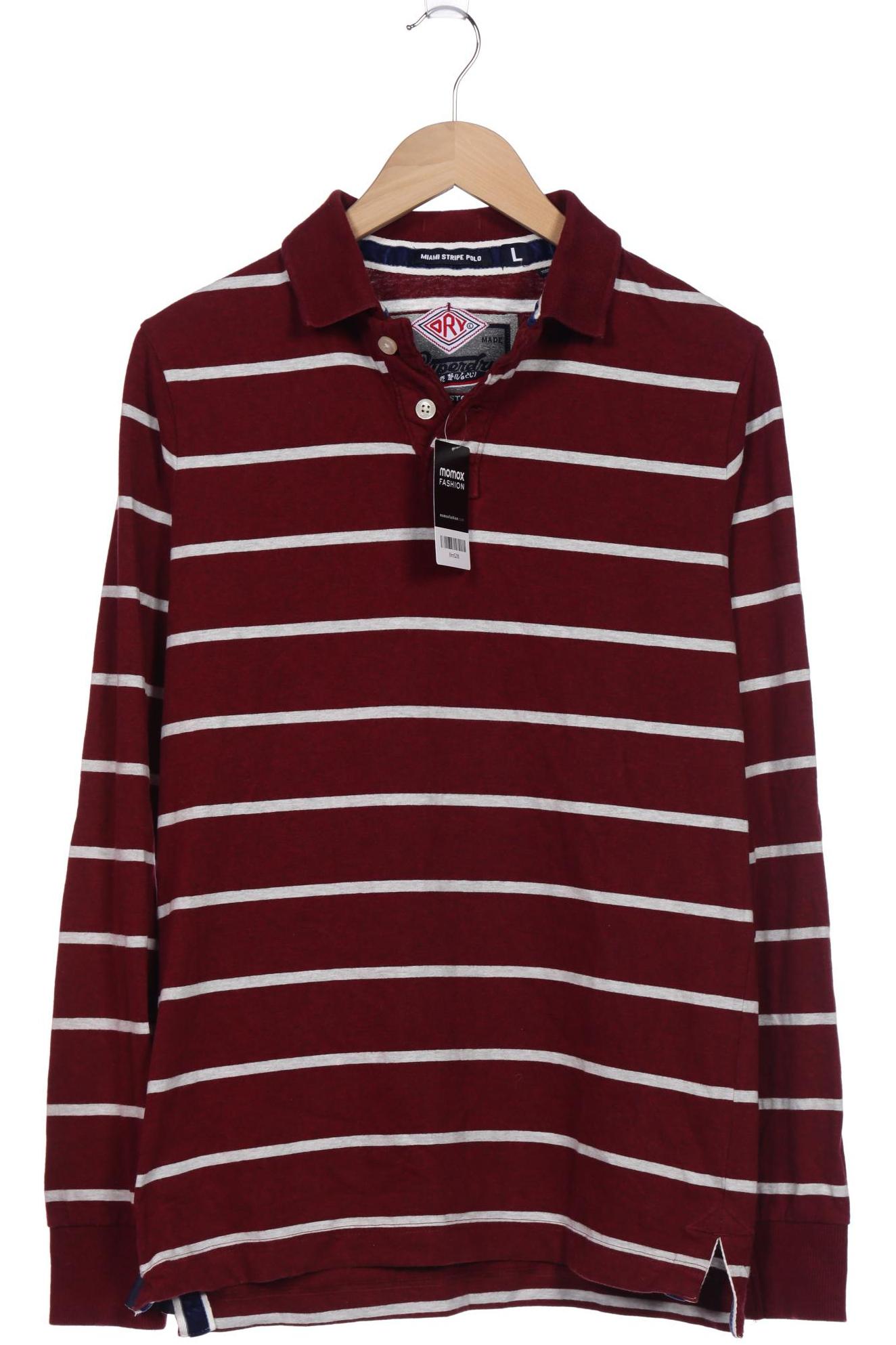 

Superdry Herren Poloshirt, bordeaux