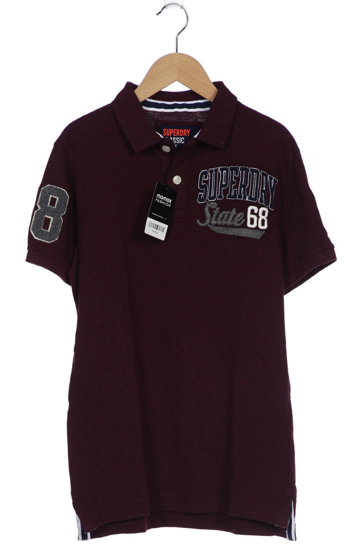 

Superdry Herren Poloshirt, bordeaux