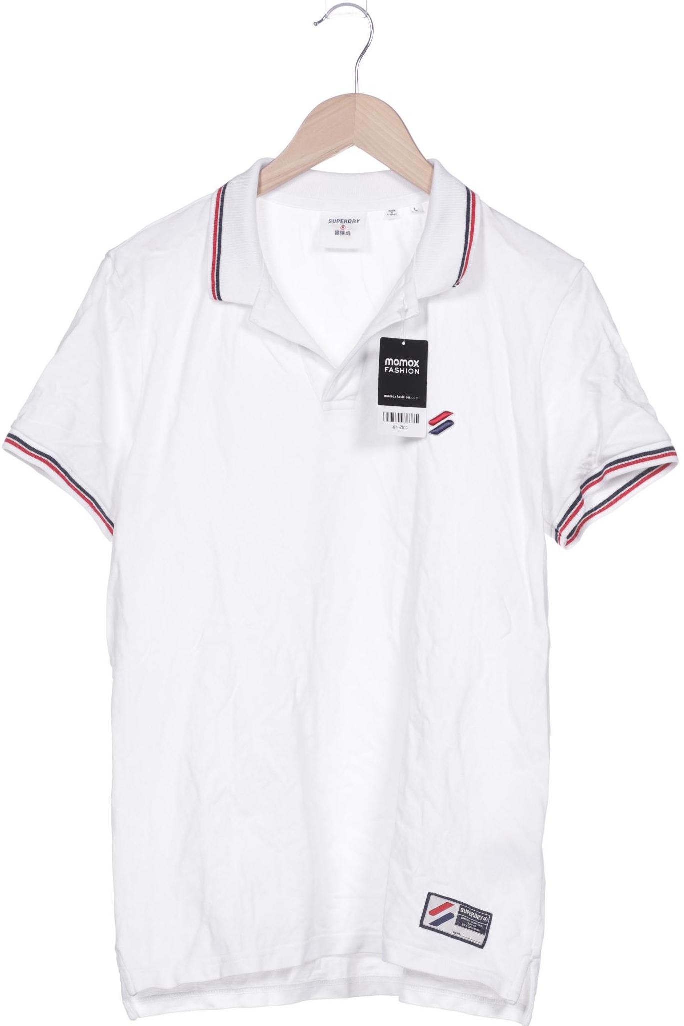 

Superdry Herren Poloshirt, weiß, Gr. 52