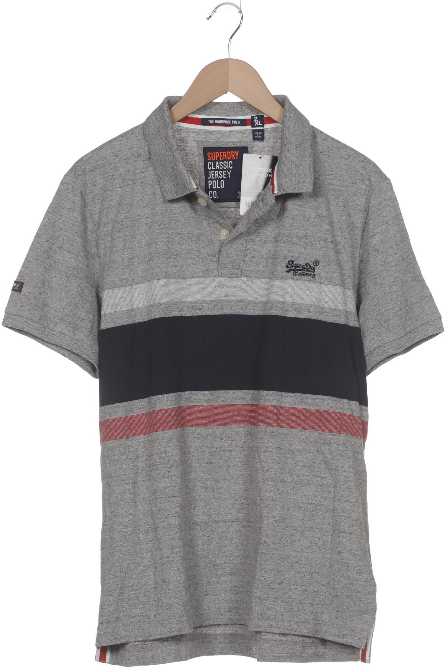 

Superdry Herren Poloshirt, grau, Gr. 56