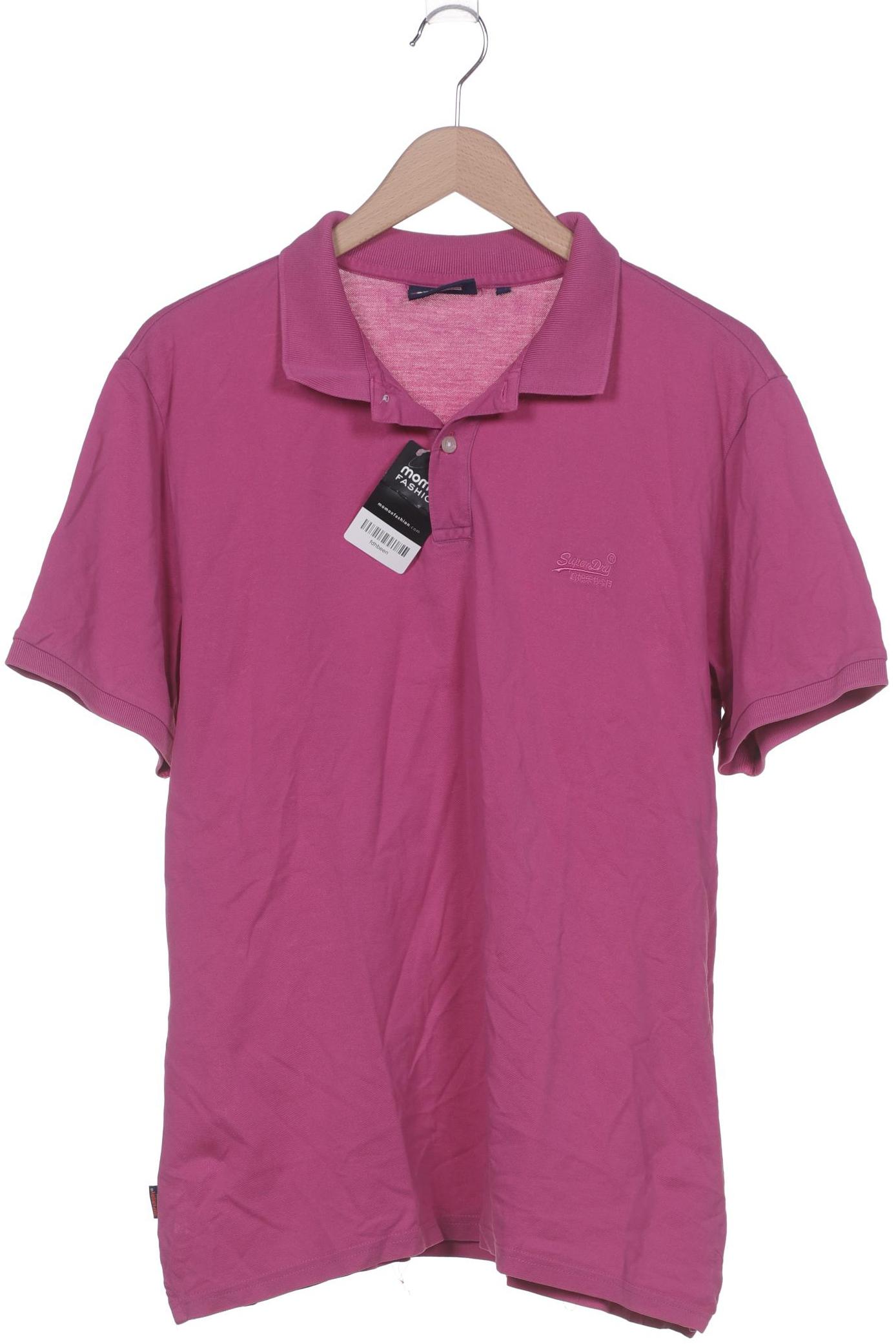 

Superdry Herren Poloshirt, pink, Gr. 58