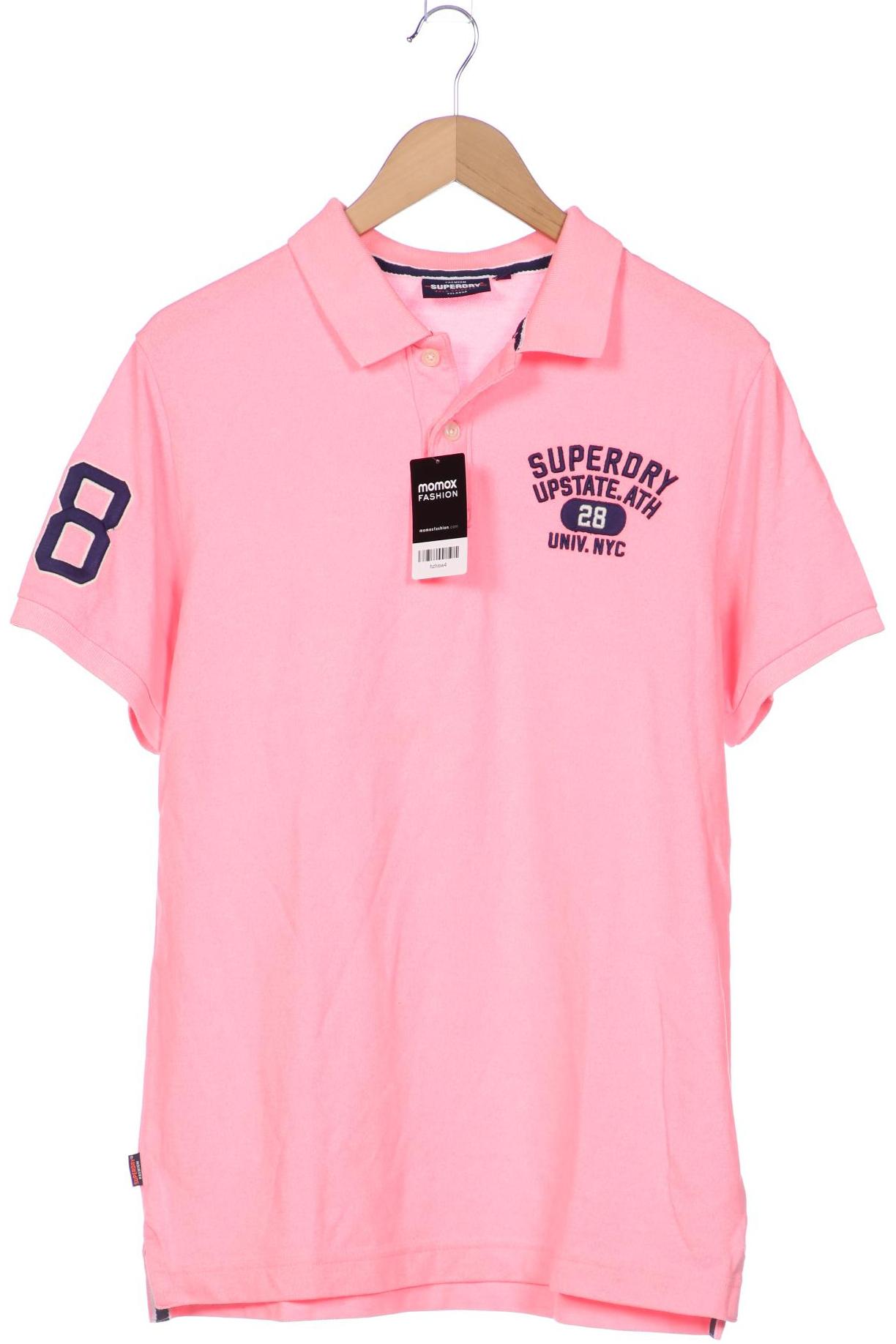 

Superdry Herren Poloshirt, pink