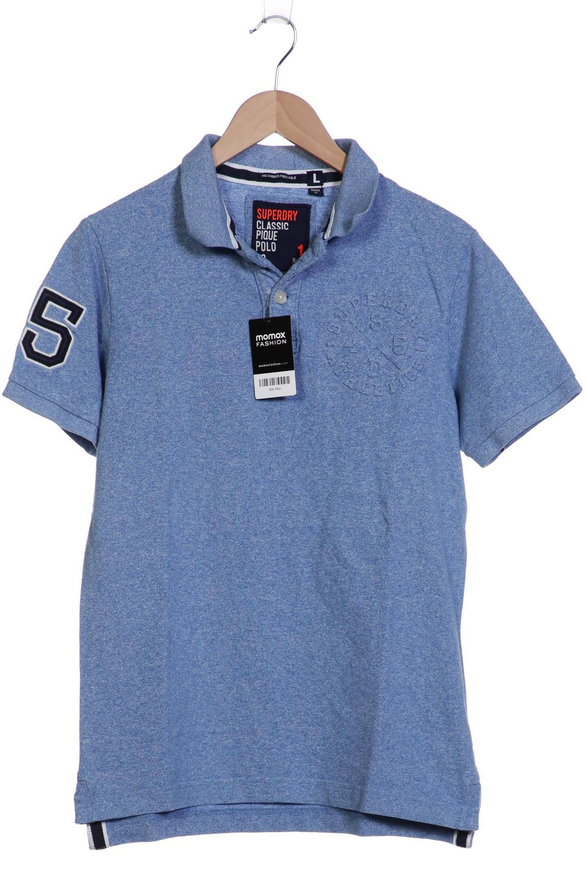 

Superdry Herren Poloshirt, hellblau, Gr. 52