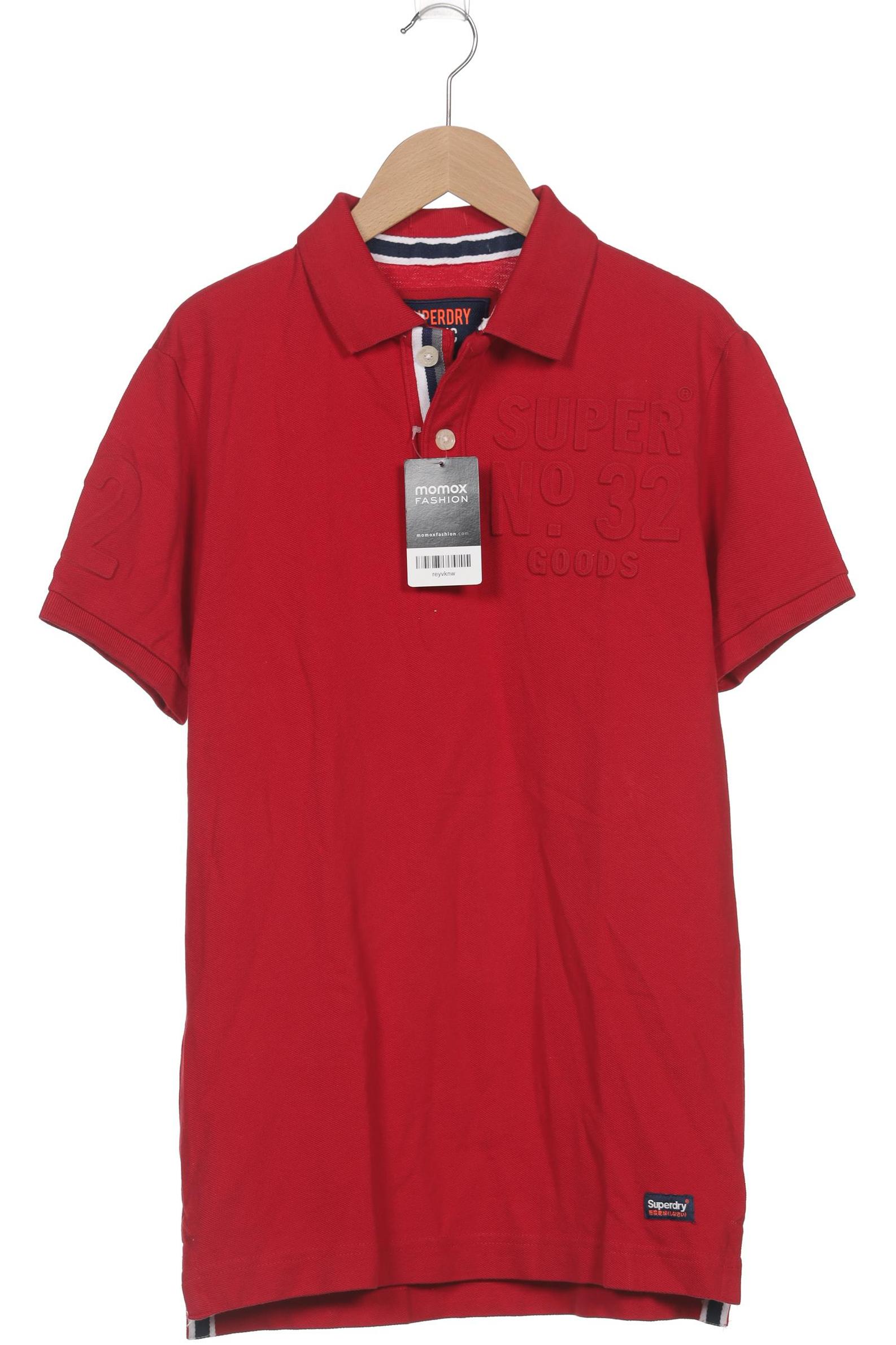 

Superdry Herren Poloshirt, rot, Gr. 48