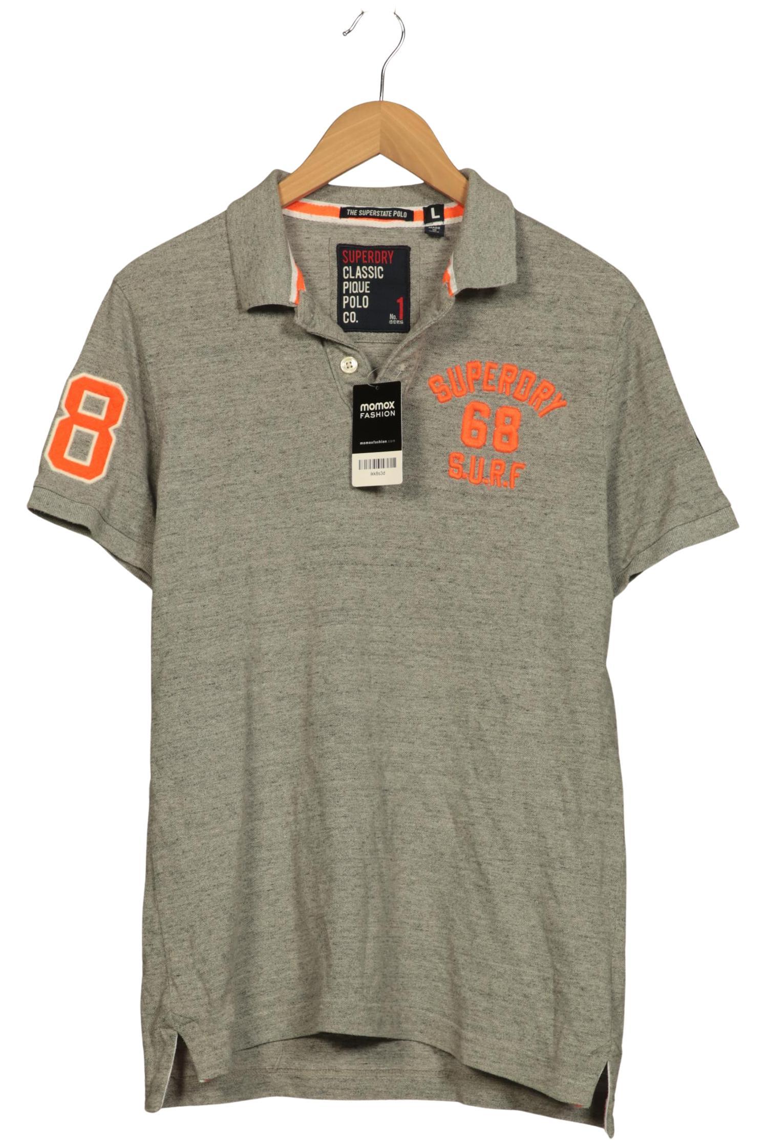 

Superdry Herren Poloshirt, grau, Gr. 52