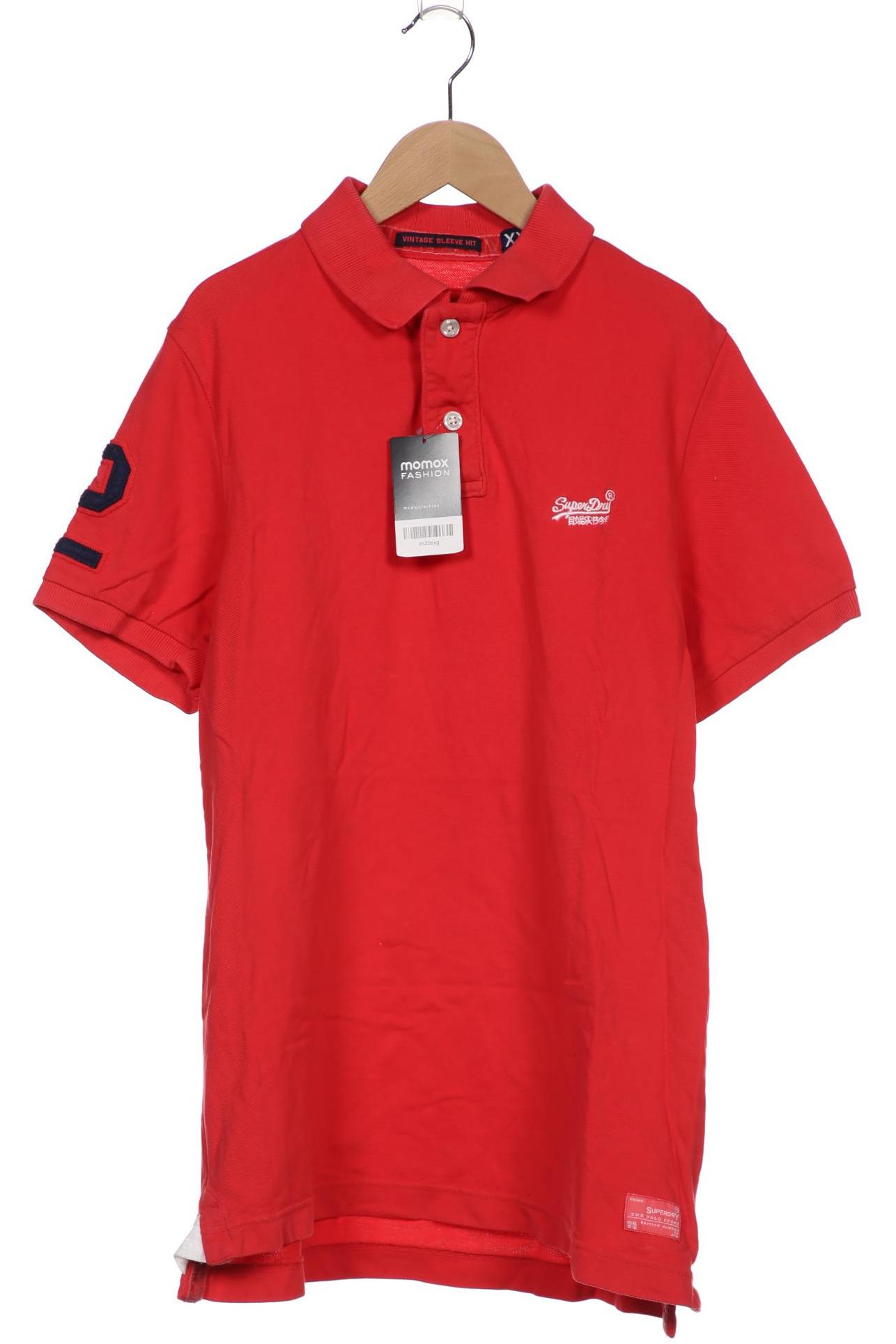 

Superdry Herren Poloshirt, rot