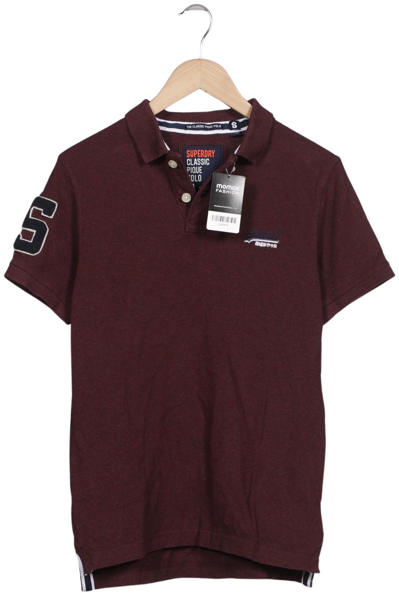 

Superdry Herren Poloshirt, bordeaux, Gr. 46