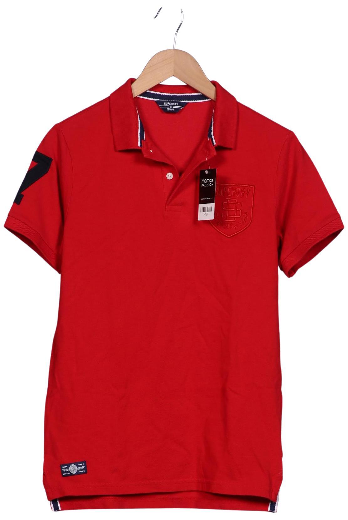 

Superdry Herren Poloshirt, rot, Gr. 46