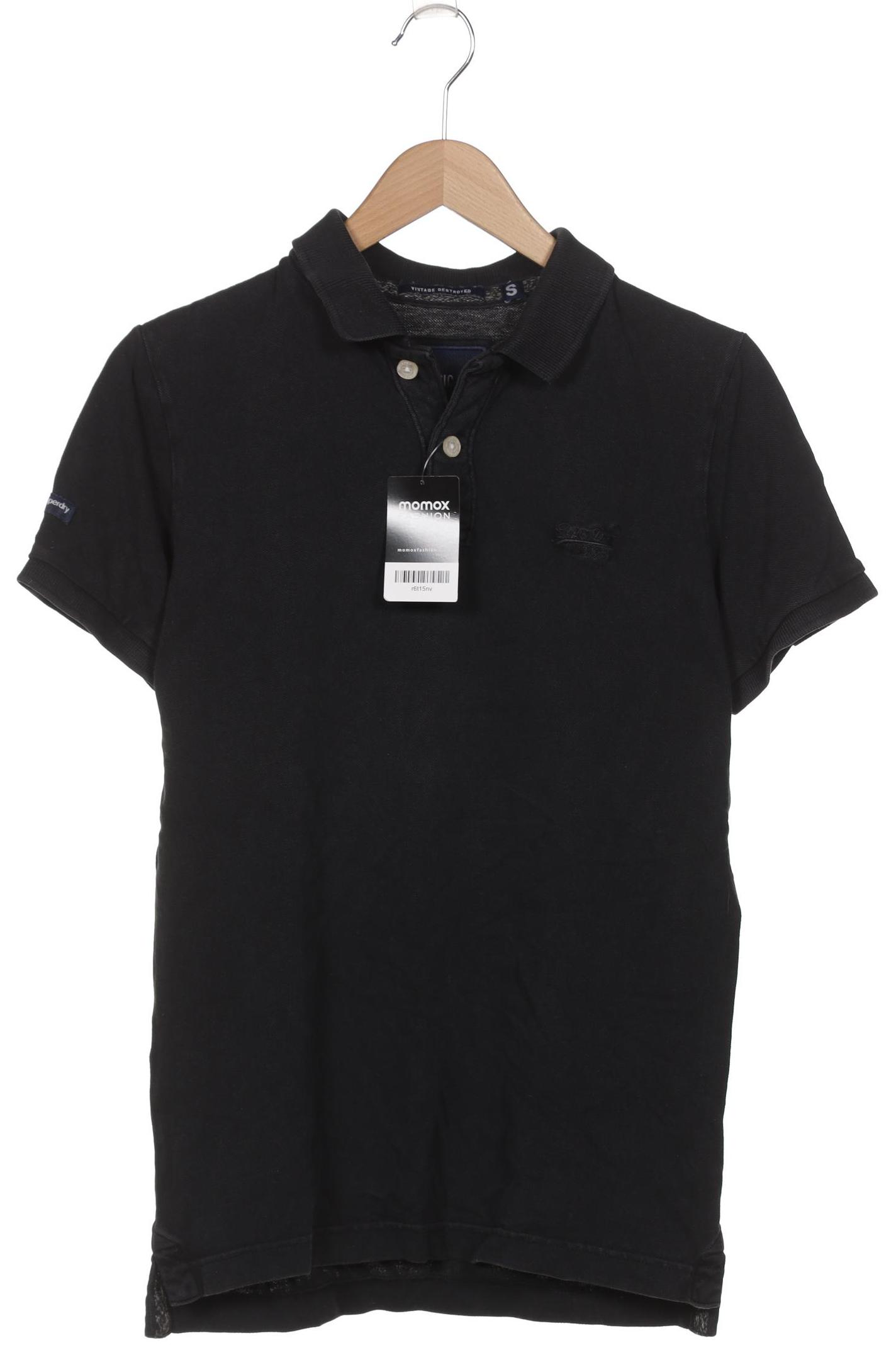 

Superdry Herren Poloshirt, schwarz, Gr. 46