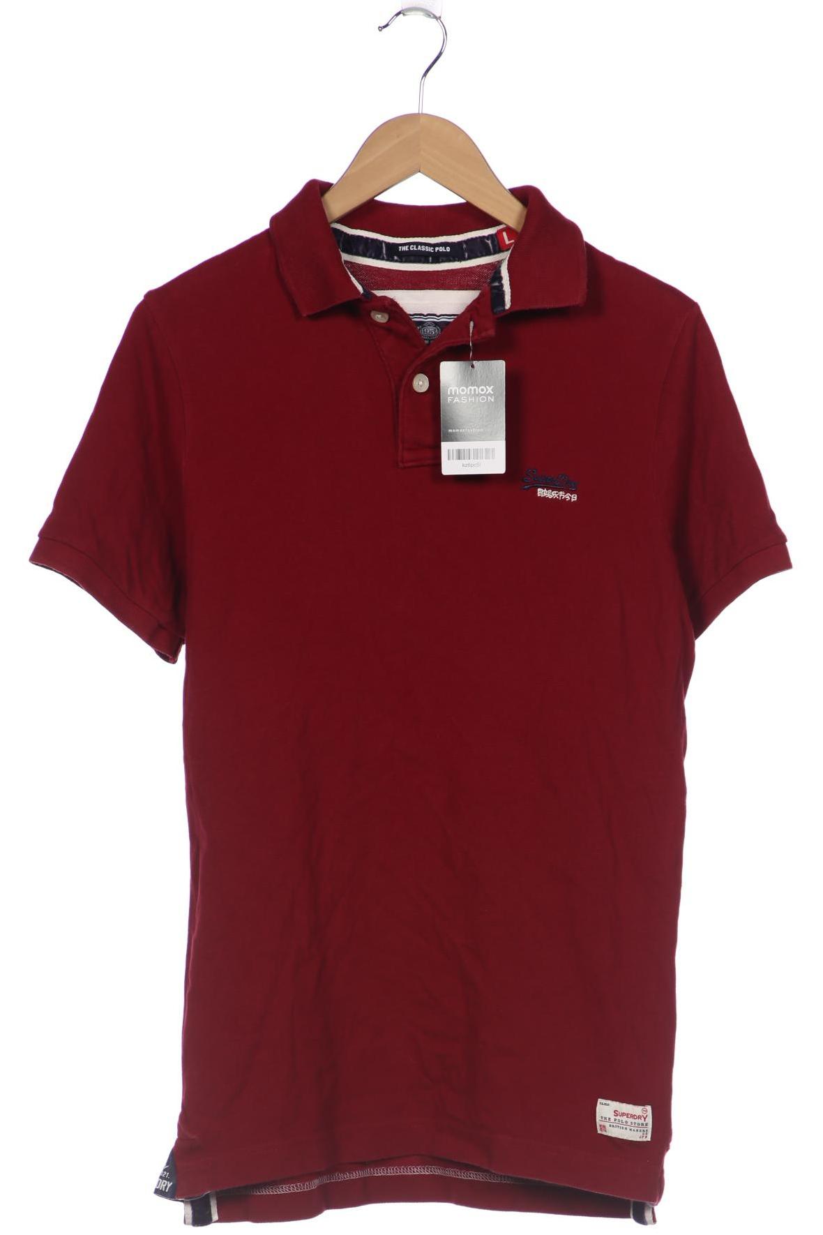 

Superdry Herren Poloshirt, bordeaux