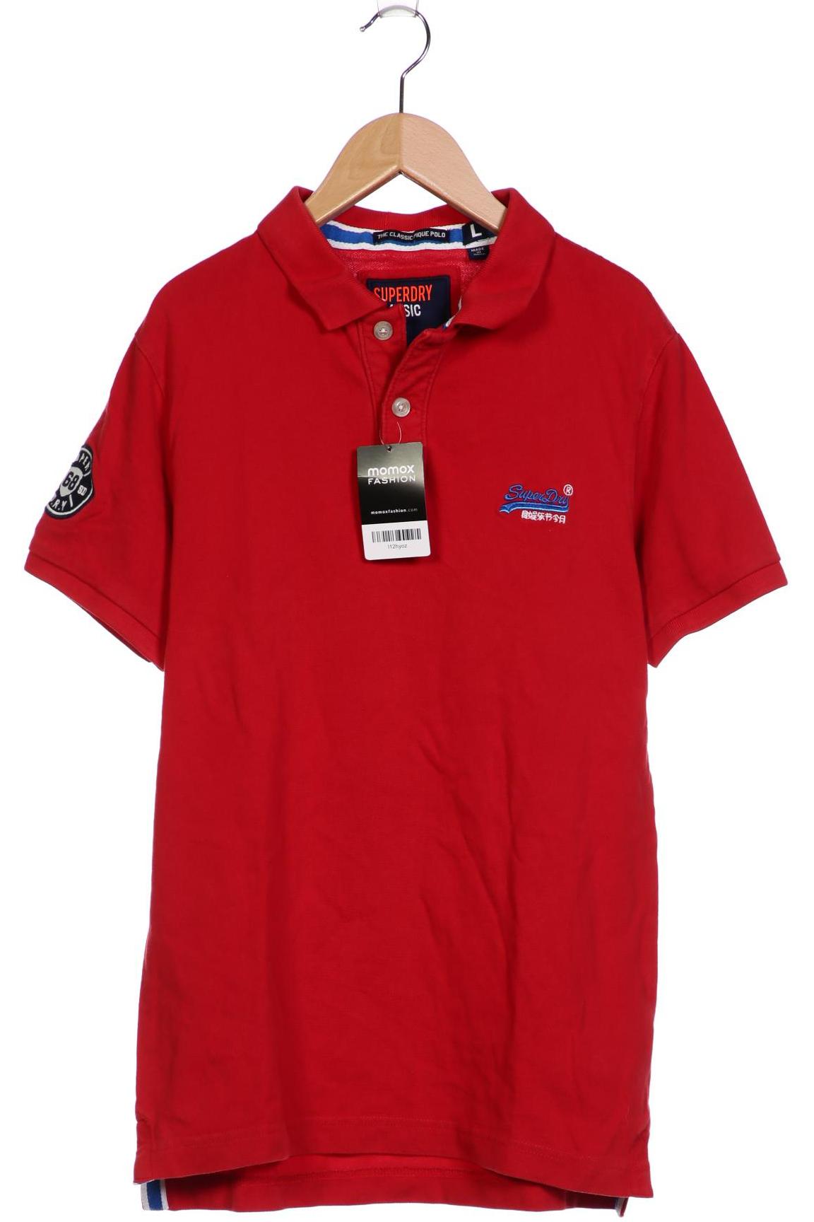

Superdry Herren Poloshirt, rot, Gr. 52