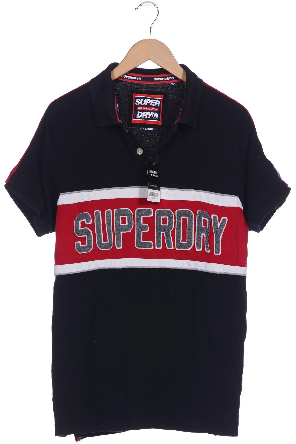

Superdry Herren Poloshirt, schwarz, Gr. 56