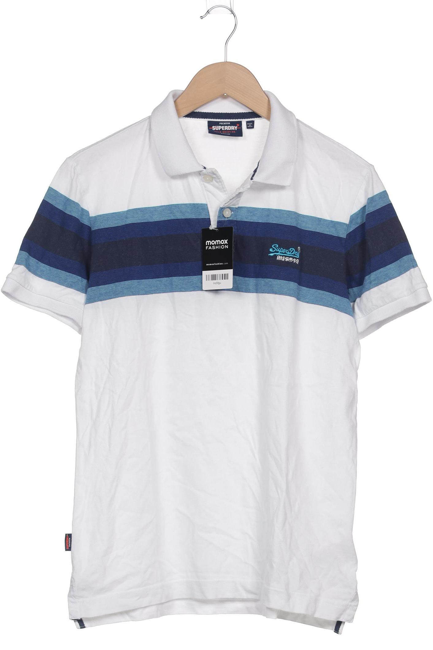 

Superdry Herren Poloshirt, weiß, Gr. 48