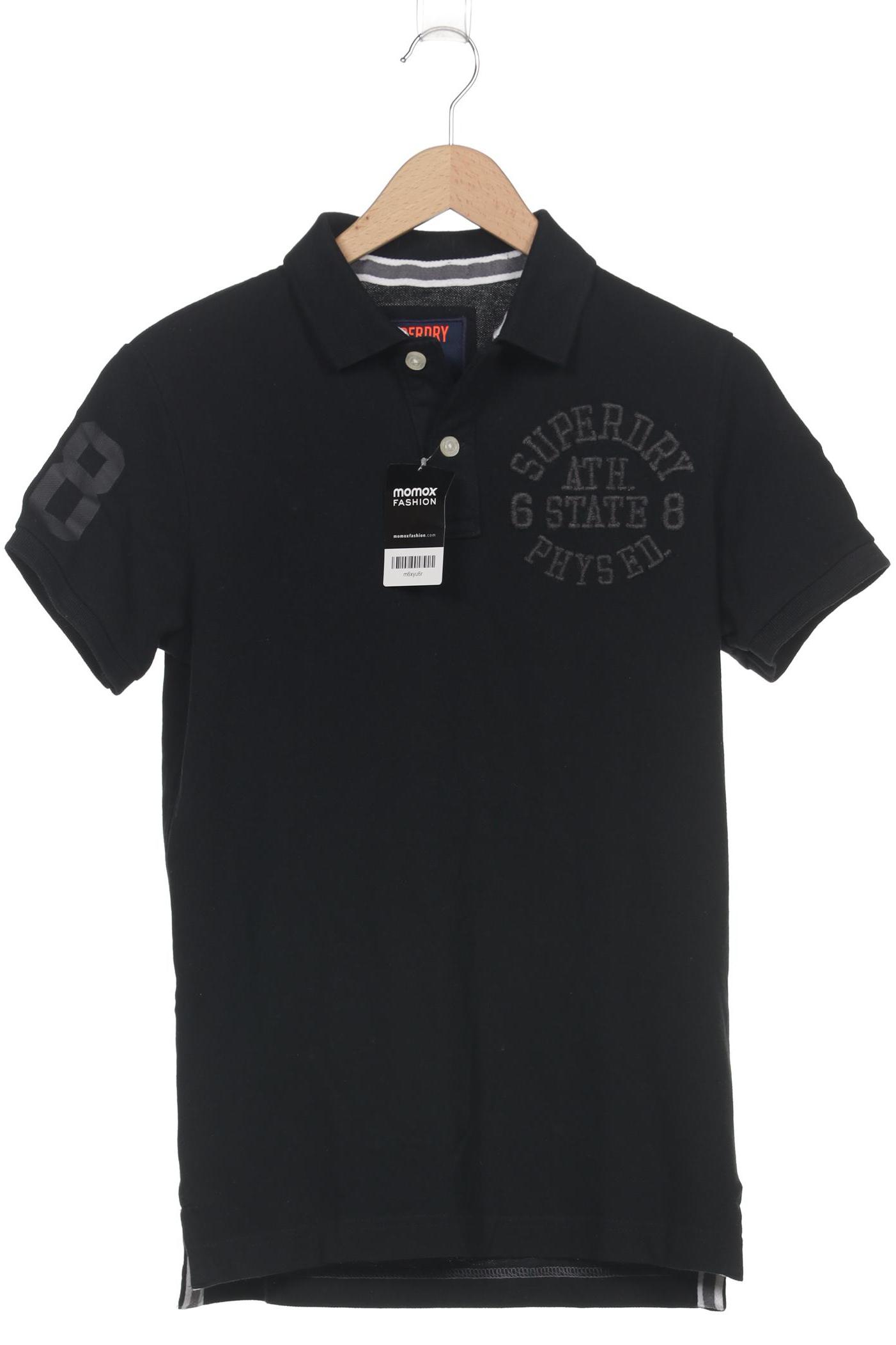 

Superdry Herren Poloshirt, schwarz, Gr. 48