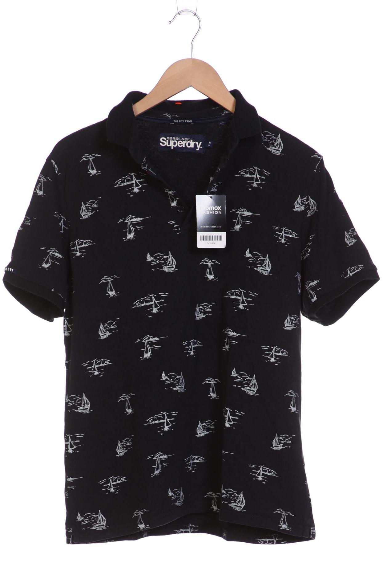 

Superdry Herren Poloshirt, schwarz, Gr. 54