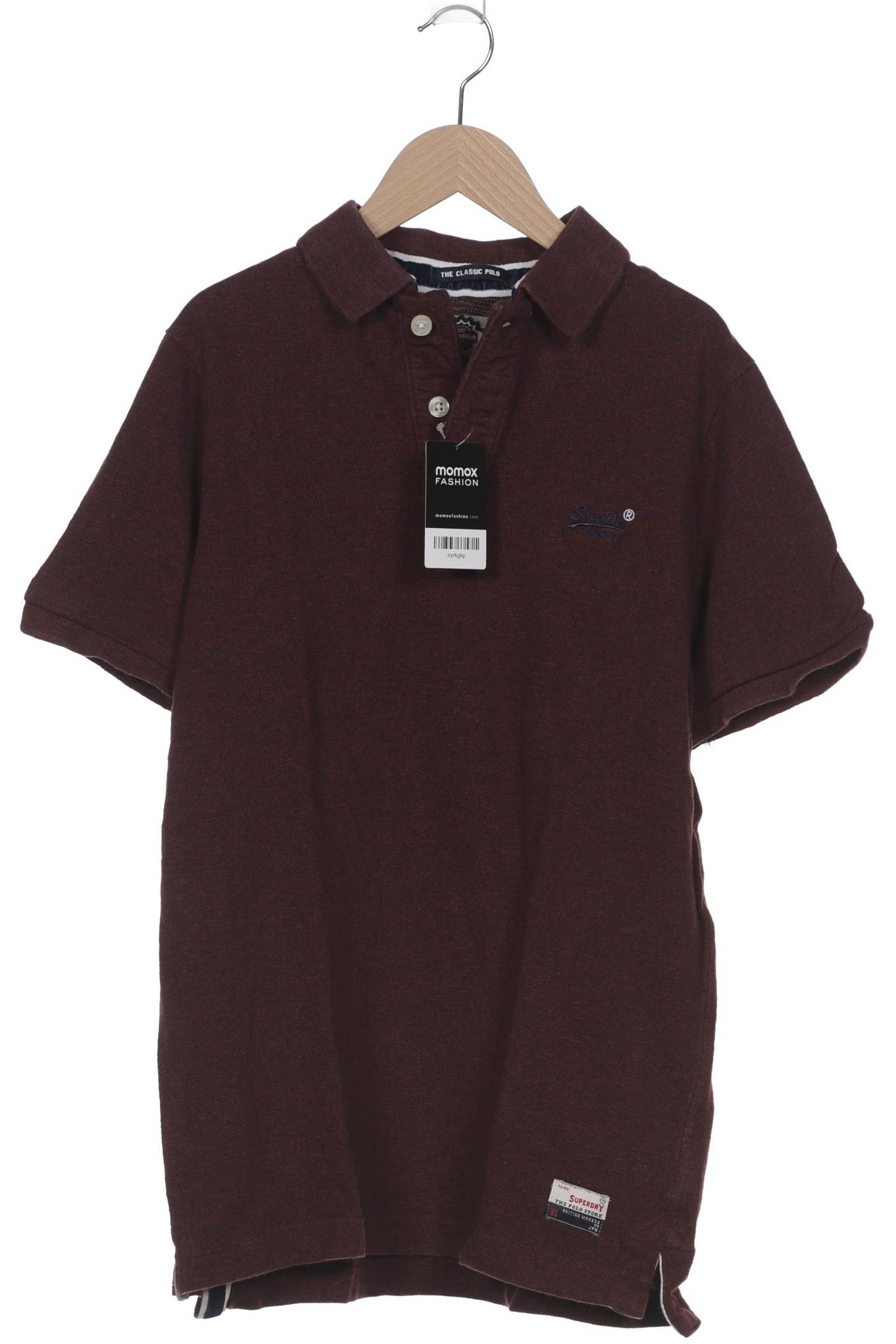 

Superdry Herren Poloshirt, bordeaux, Gr. 54