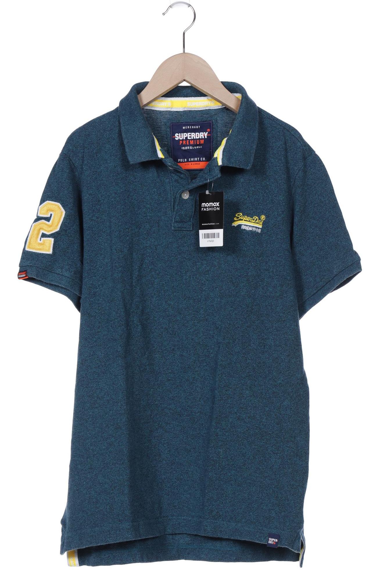 

Superdry Herren Poloshirt, türkis, Gr. 54