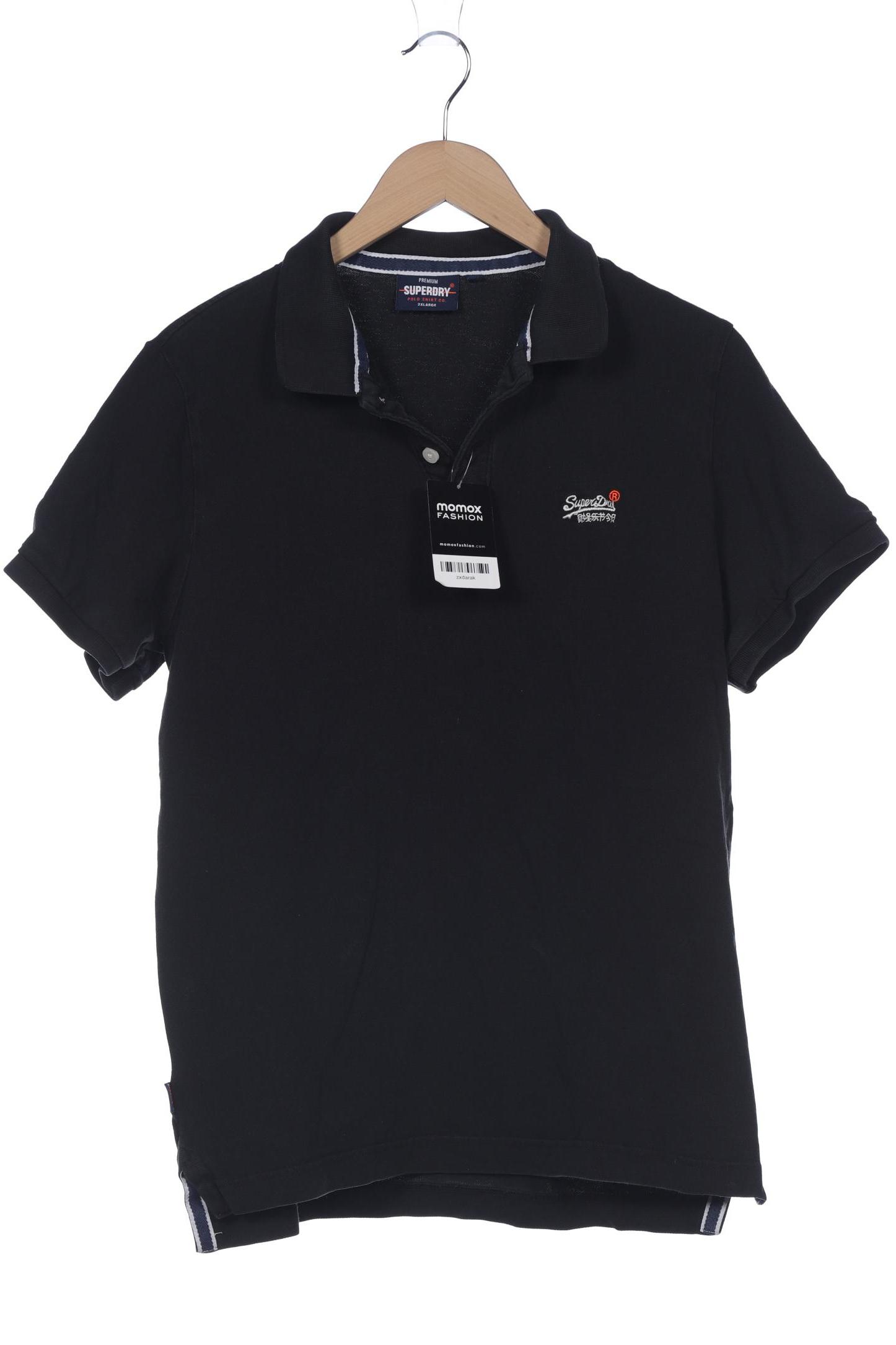 

Superdry Herren Poloshirt, schwarz, Gr. 56