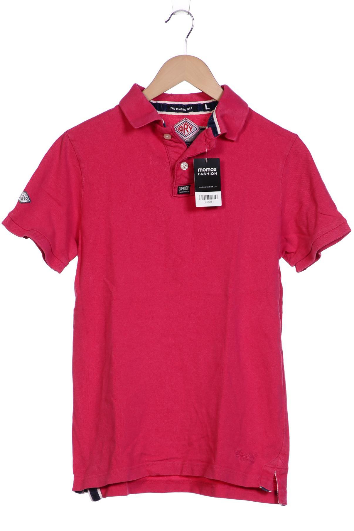 

Superdry Herren Poloshirt, pink, Gr. 52