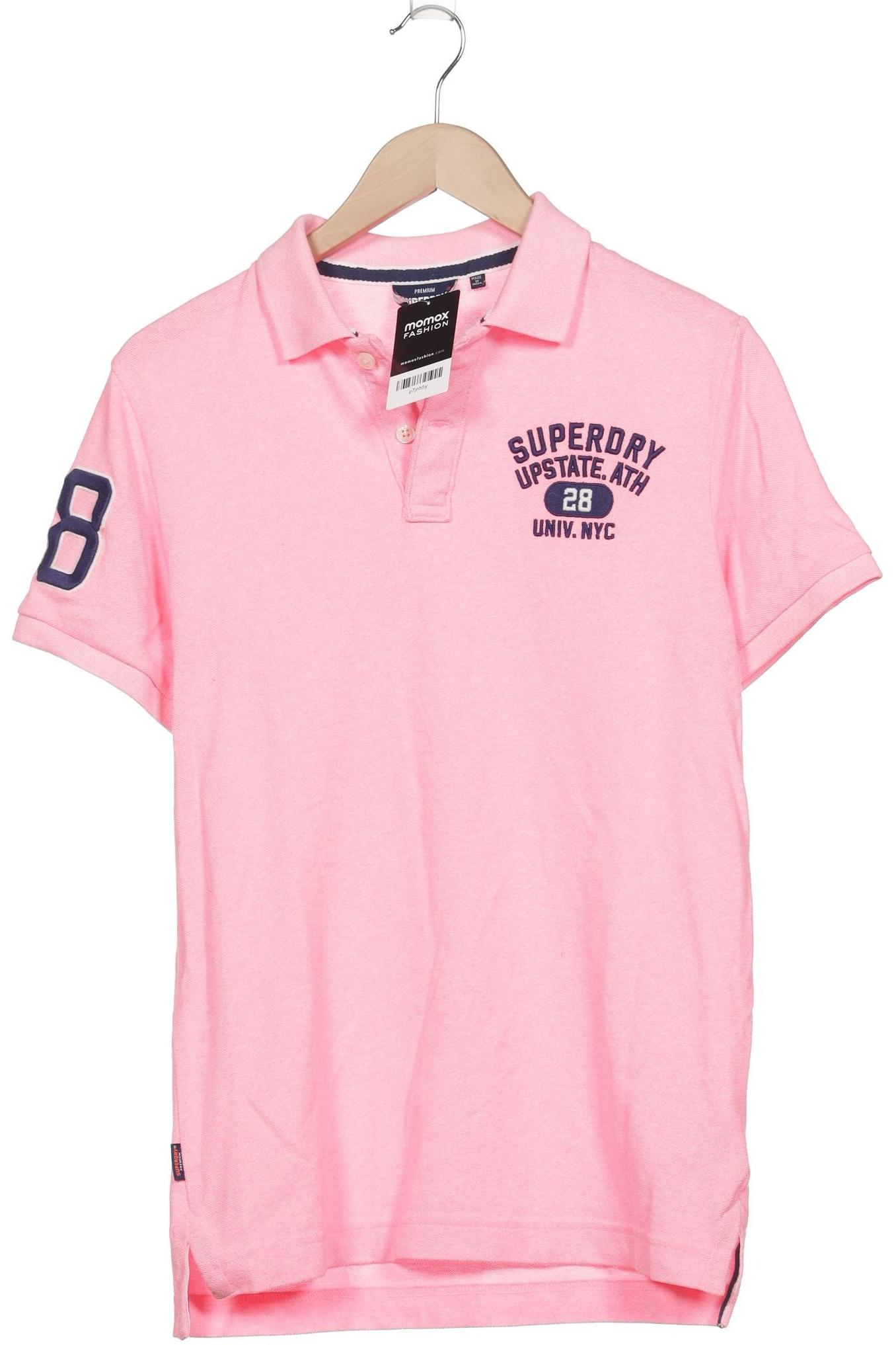 

Superdry Herren Poloshirt, pink, Gr. 48