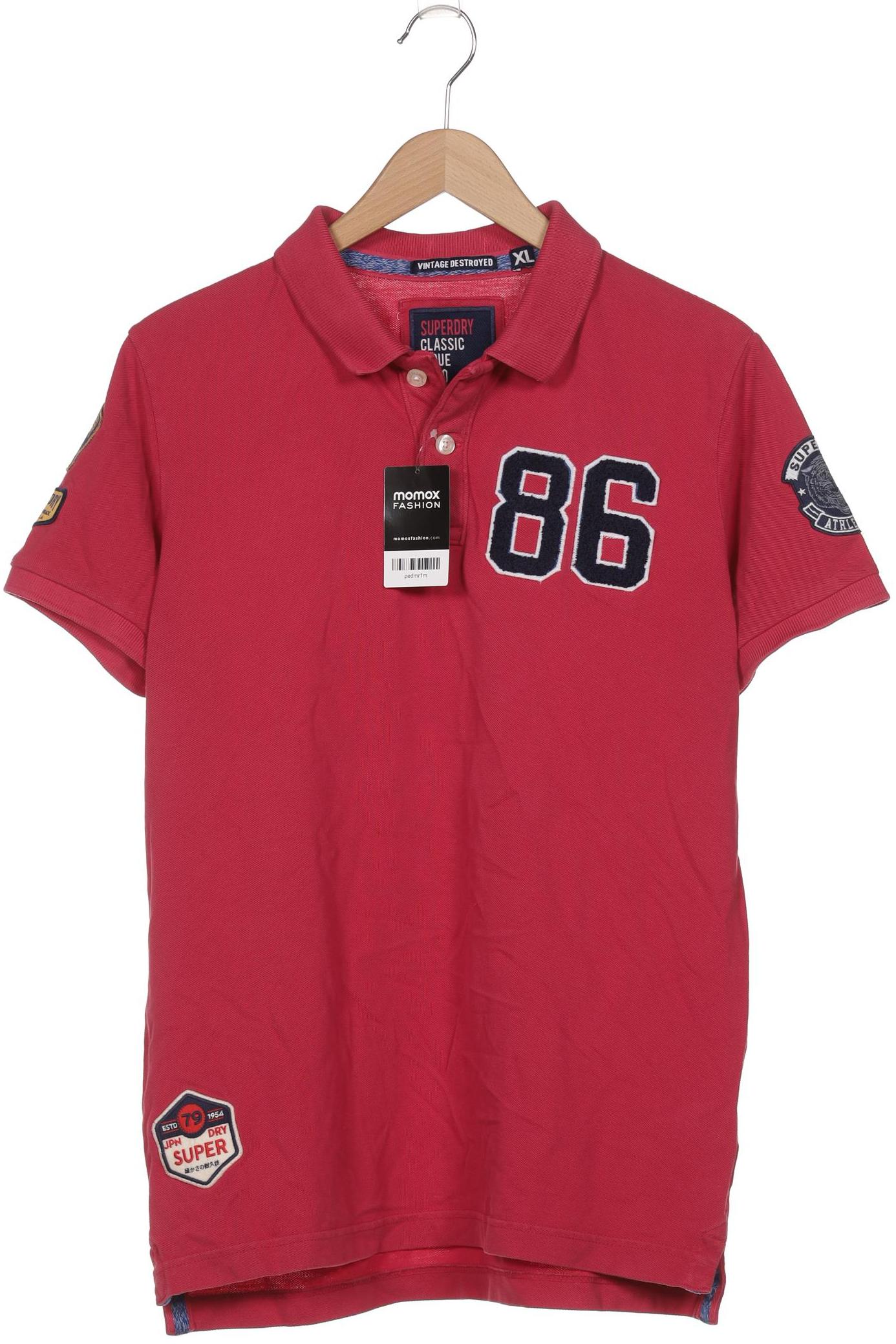 

Superdry Herren Poloshirt, rot, Gr. 54