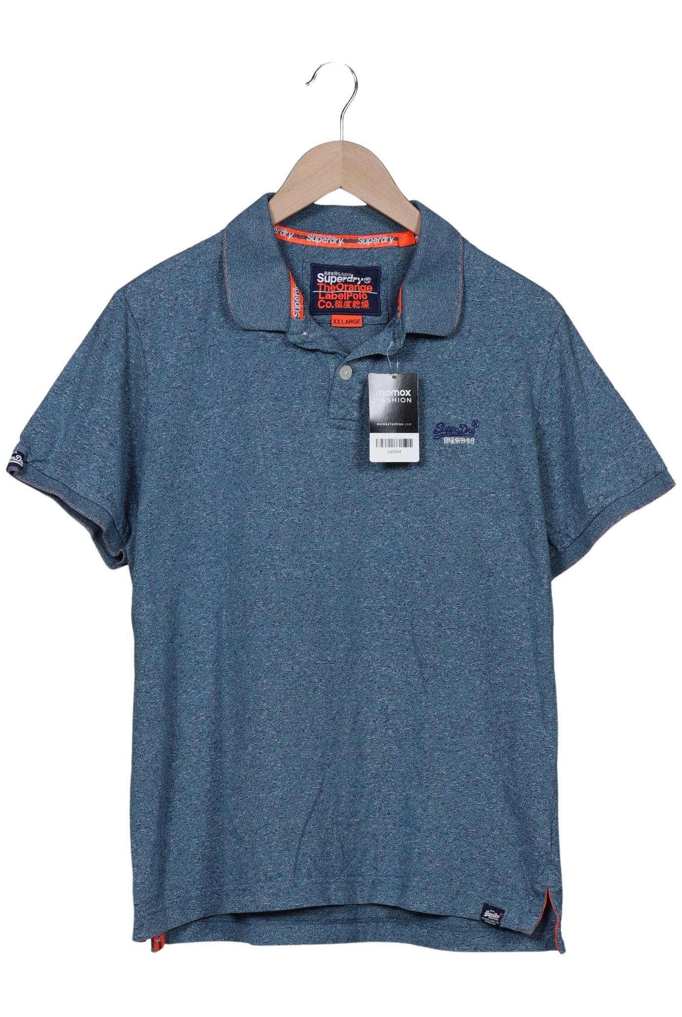 

Superdry Herren Poloshirt, türkis, Gr. 56