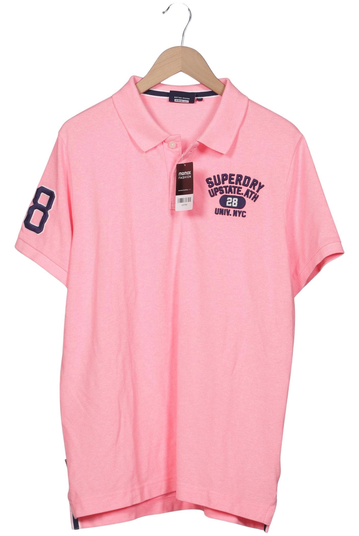 

Superdry Herren Poloshirt, pink, Gr. 58