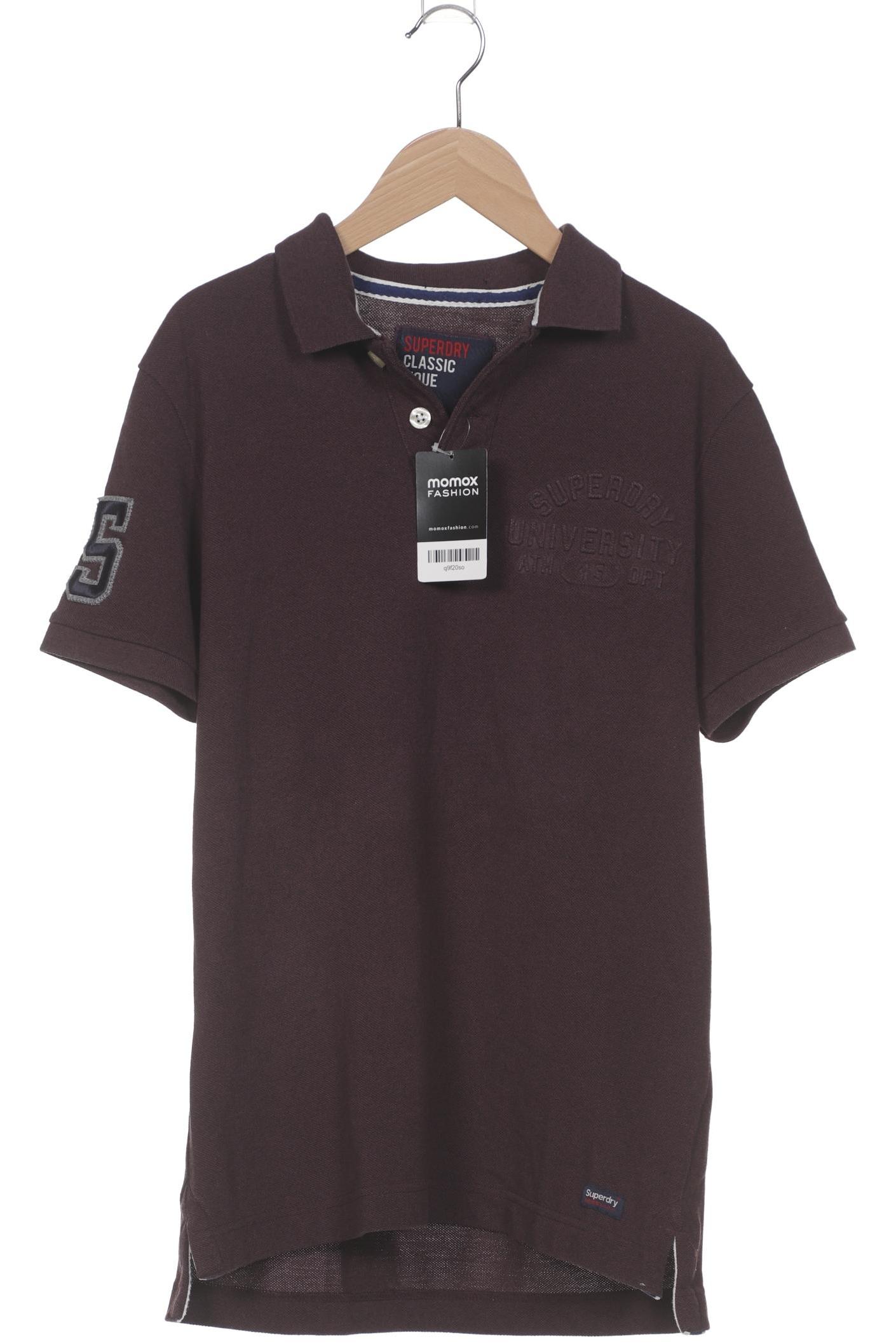 

Superdry Herren Poloshirt, bordeaux, Gr. 48