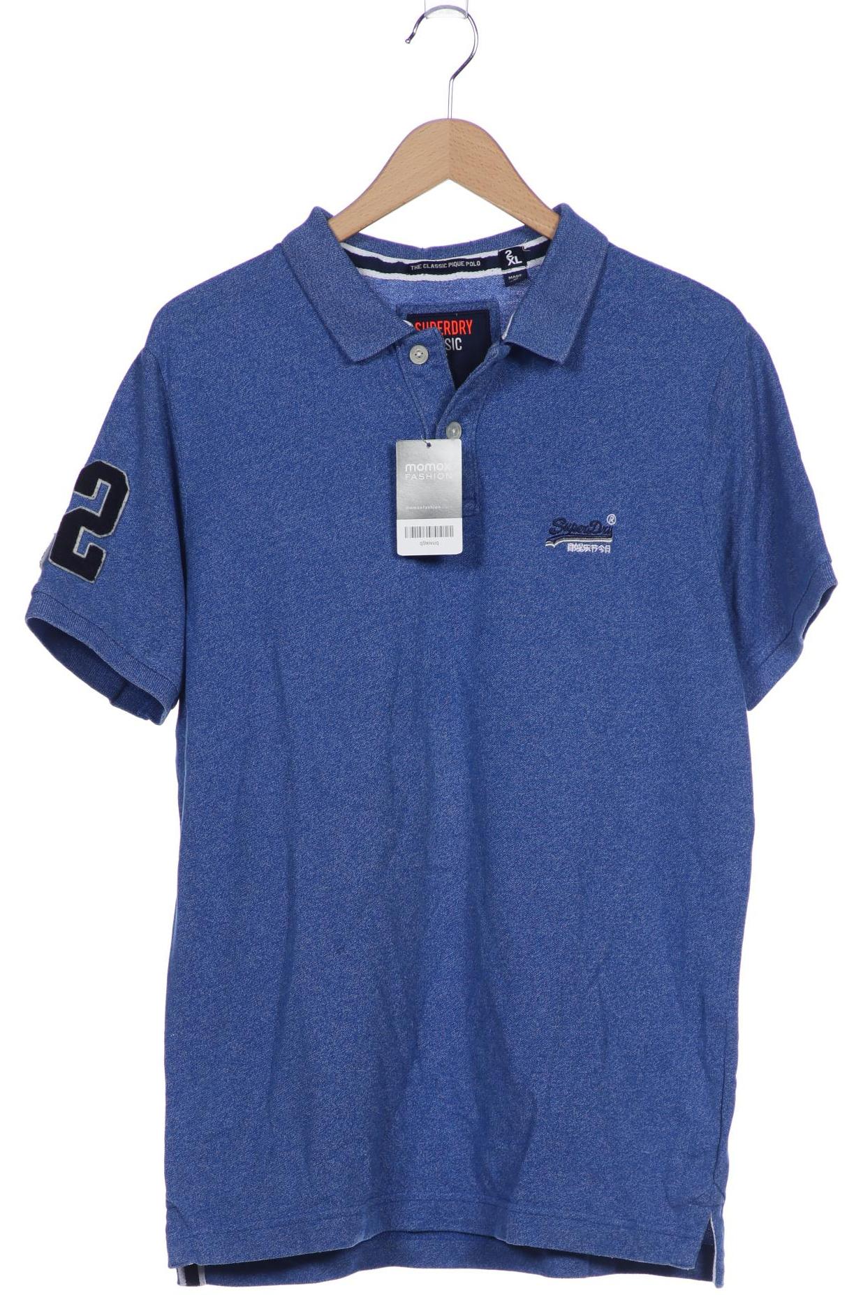 

Superdry Herren Poloshirt, blau, Gr. 56