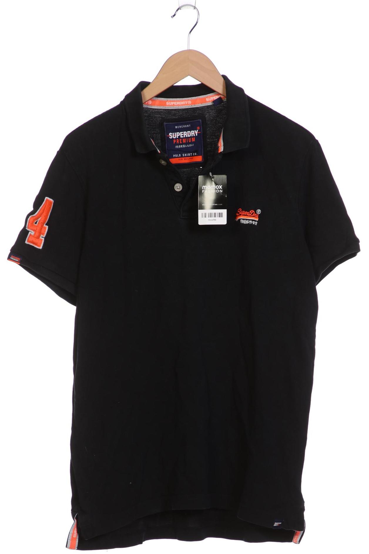 

Superdry Herren Poloshirt, schwarz, Gr. 56