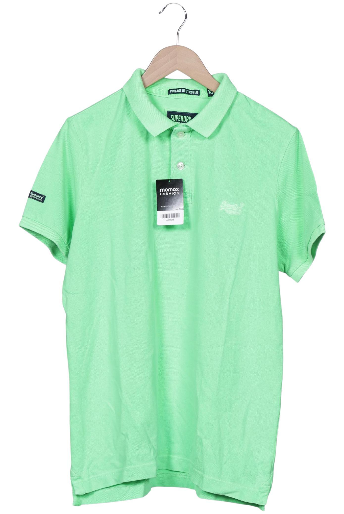 Thumbnail - Superdry Herren Poloshirt, hellgrün, Gr. 56