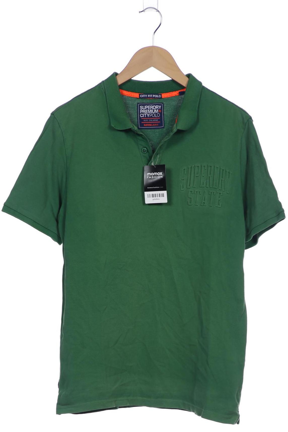 

Superdry Herren Poloshirt, grün, Gr. 56