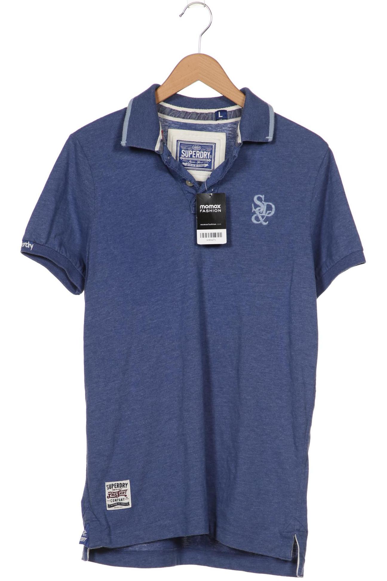 

Superdry Herren Poloshirt, blau