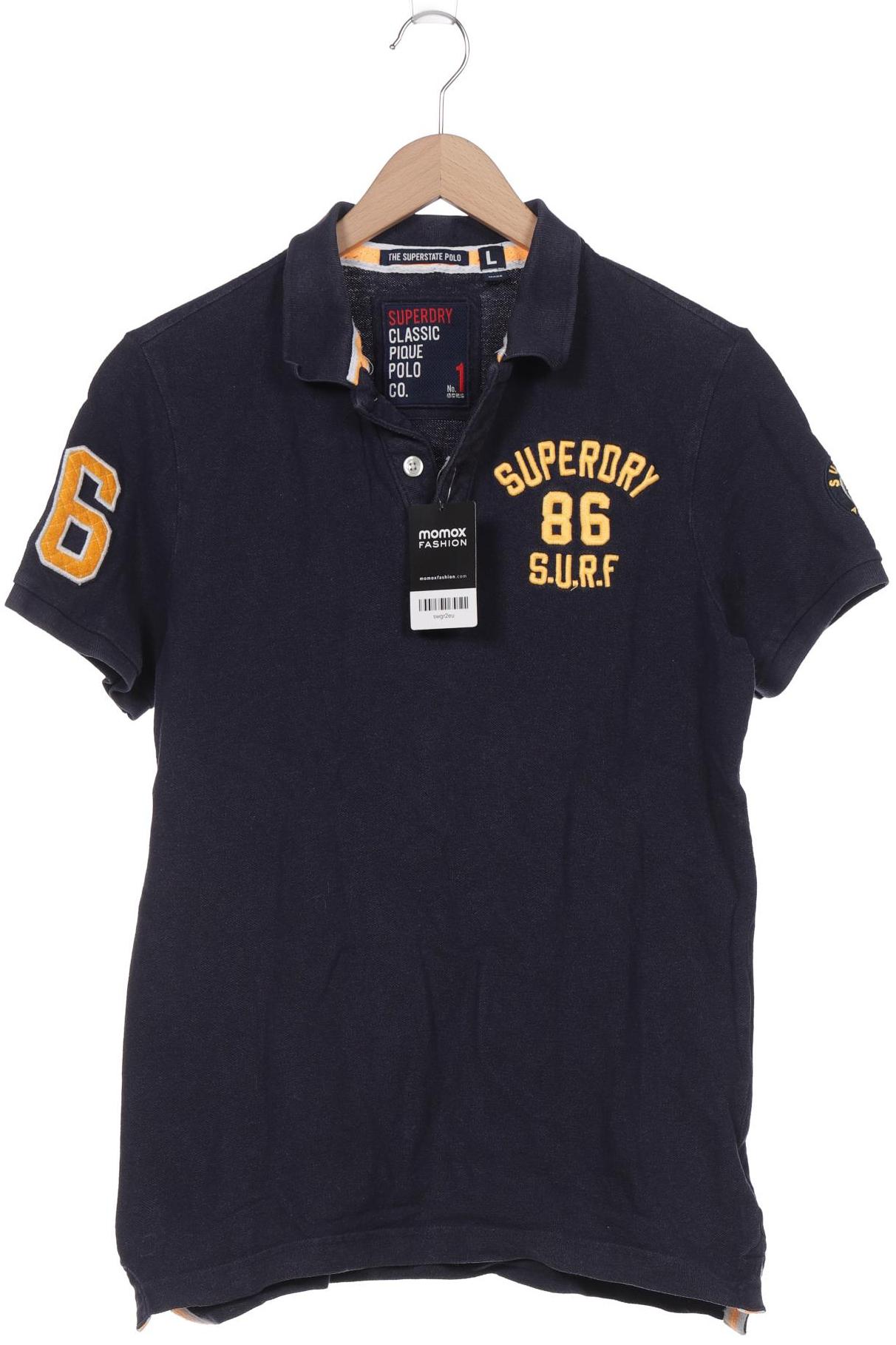 

Superdry Herren Poloshirt, marineblau