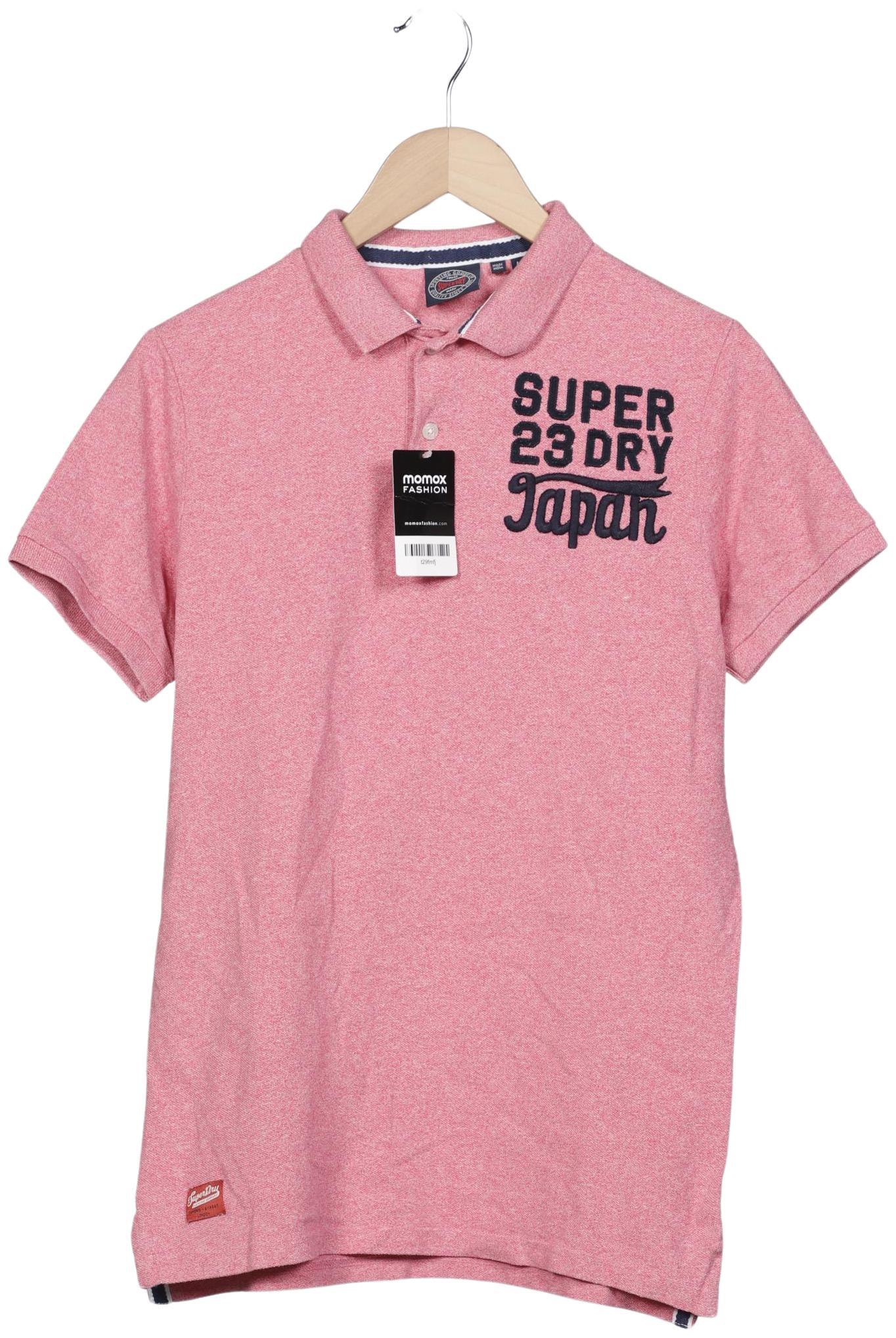 

Superdry Herren Poloshirt, pink, Gr. 48