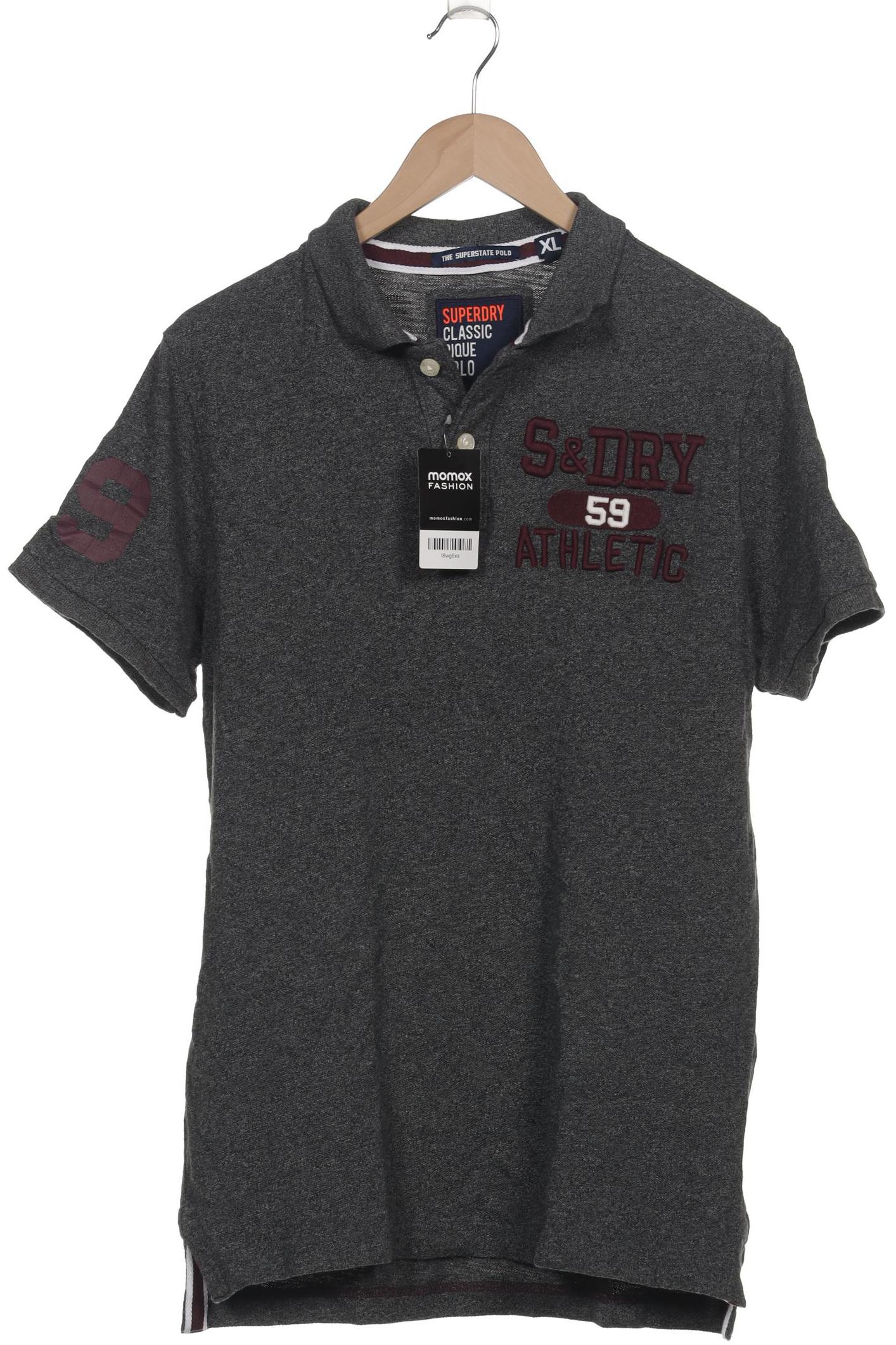 

Superdry Herren Poloshirt, grau, Gr. 54