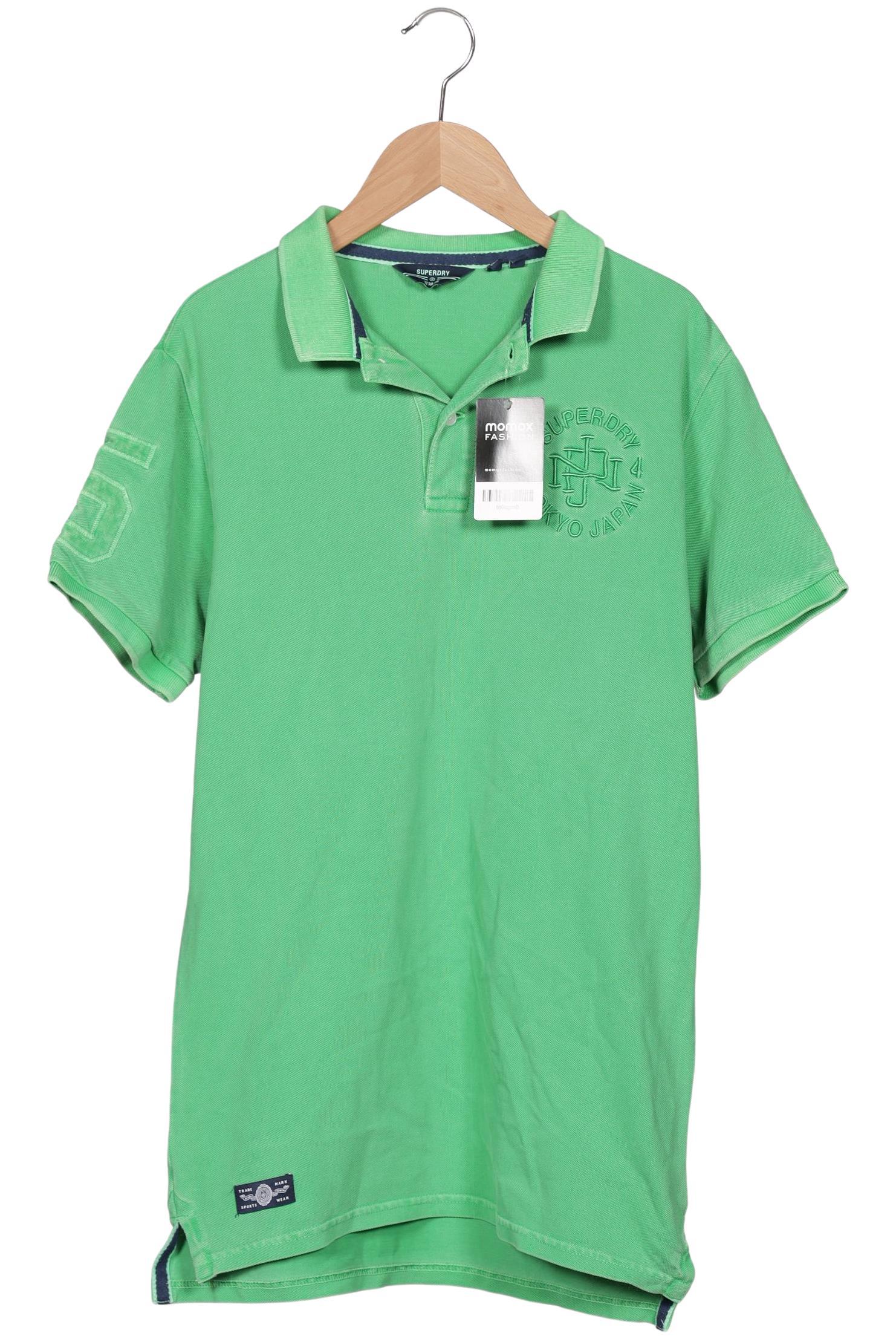 

Superdry Herren Poloshirt, grün, Gr. 48