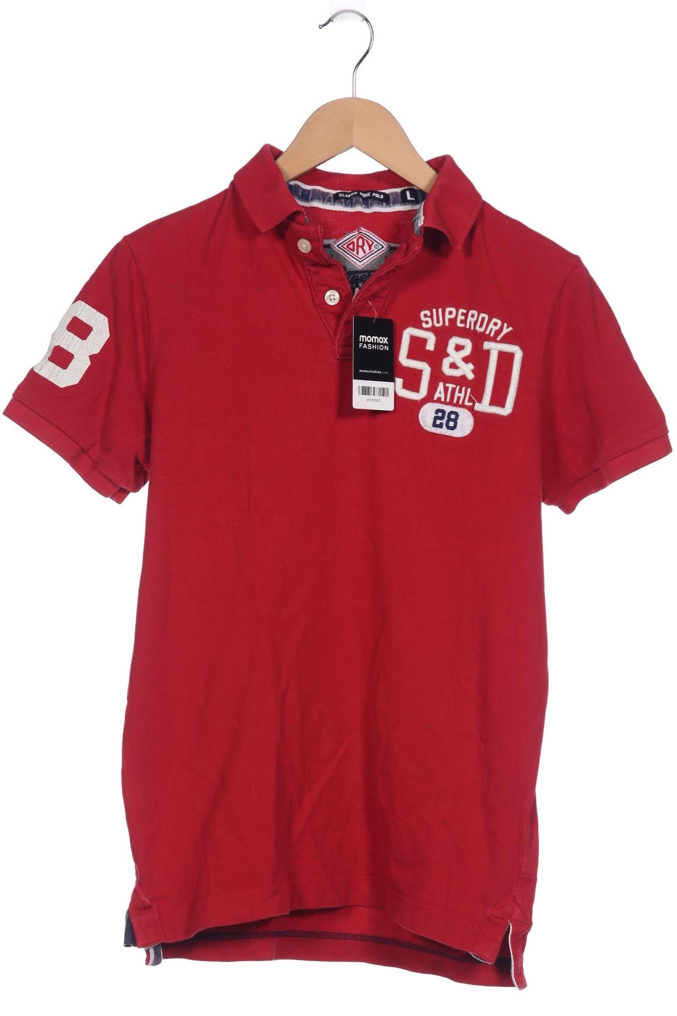 

Superdry Herren Poloshirt, rot, Gr. 52
