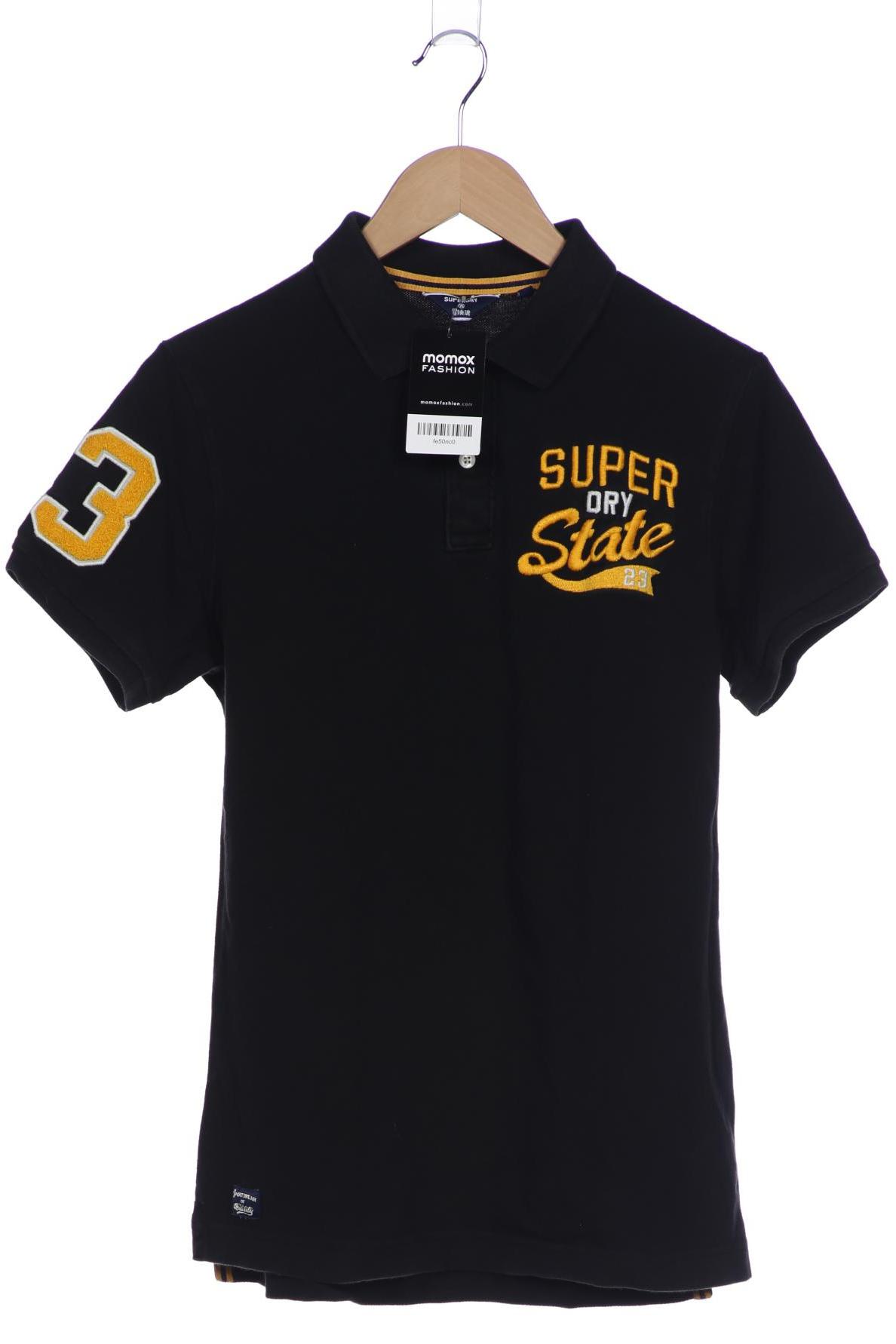 

Superdry Herren Poloshirt, schwarz, Gr. 48