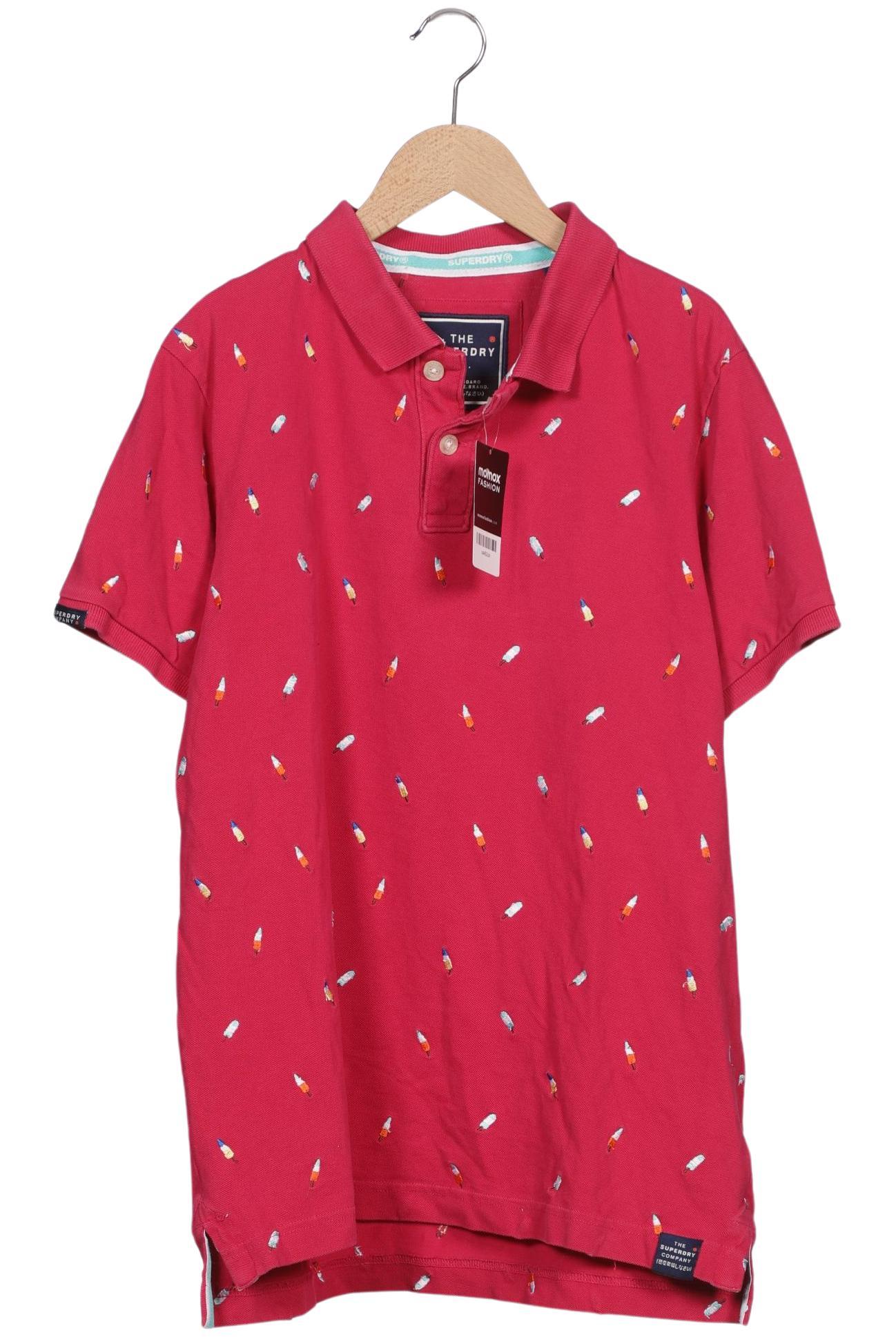 

Superdry Herren Poloshirt, pink, Gr. 56